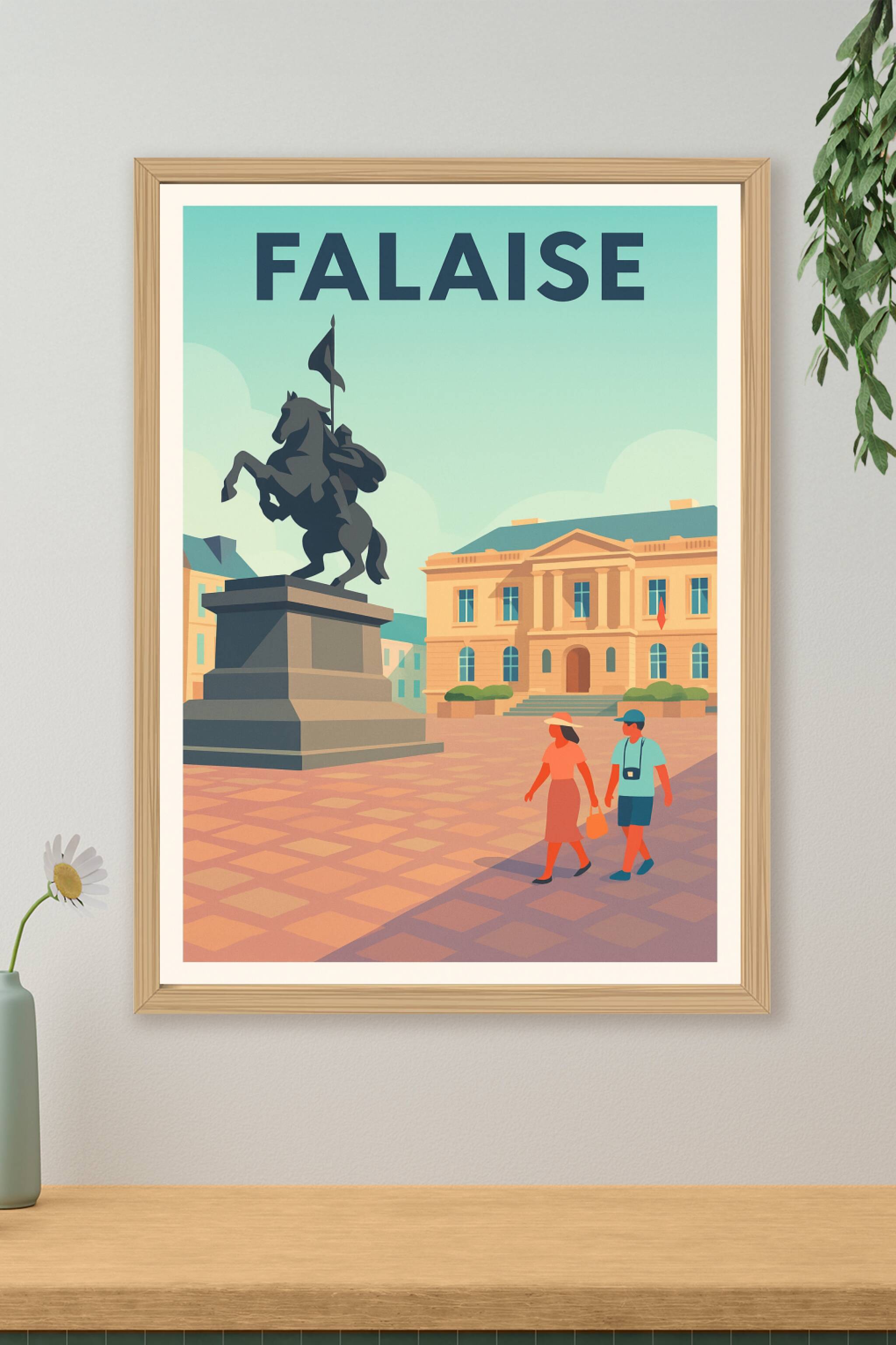 Affiche de Falaise - Une balade historique au cœur de la ville