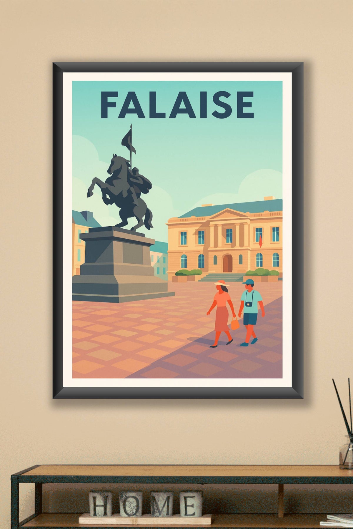 Affiche de Falaise - Une balade historique au cœur de la ville