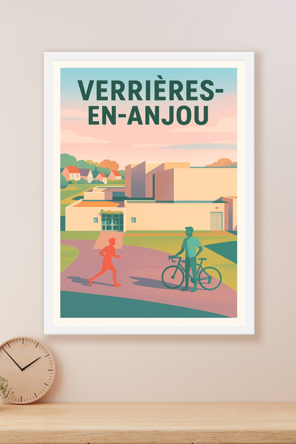 Affiche de Verrières-en-Anjou - Harmonie et douceur de vivre