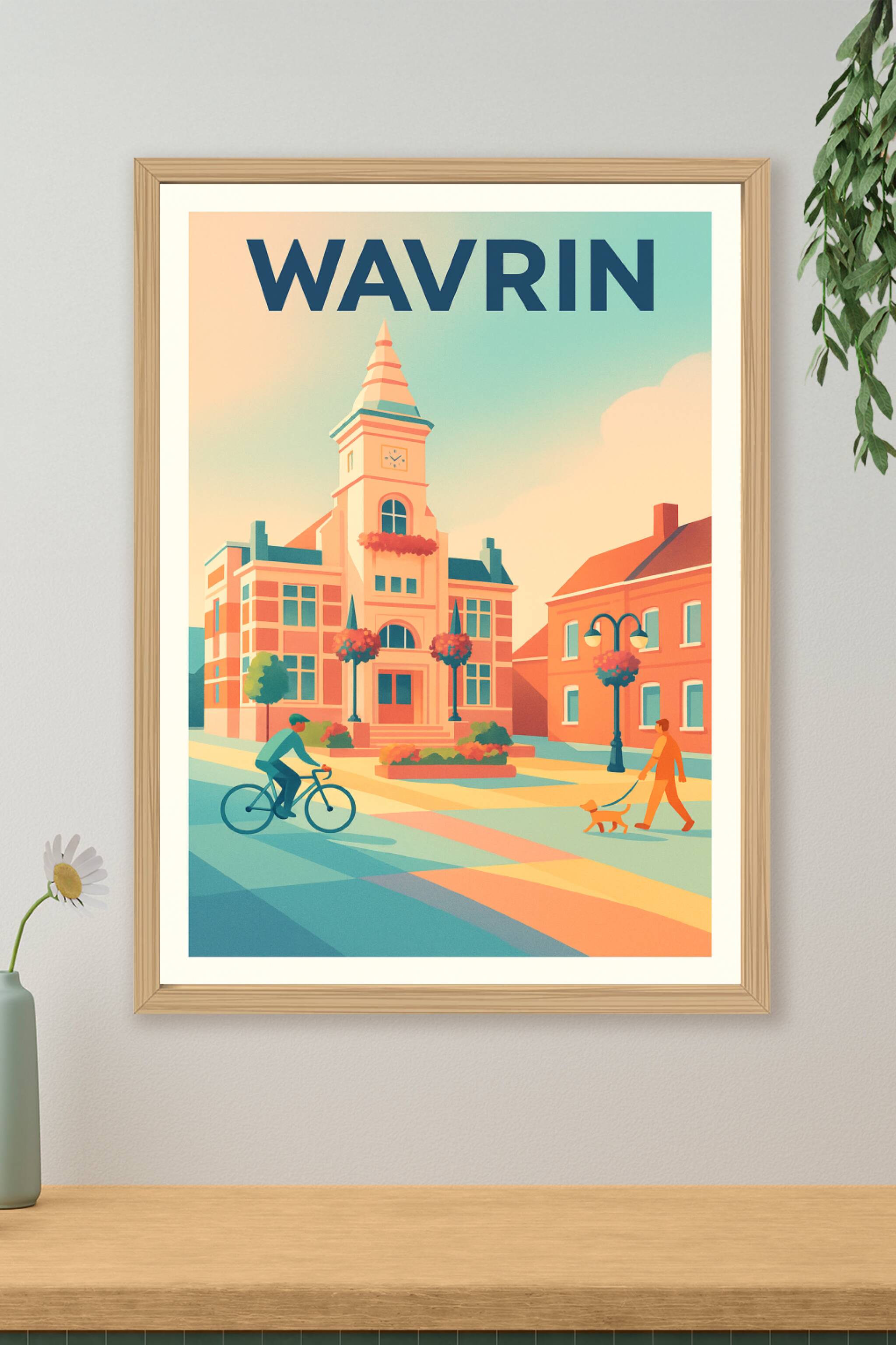 Affiche de Wavrin - Charme et sérénité au cœur de la ville