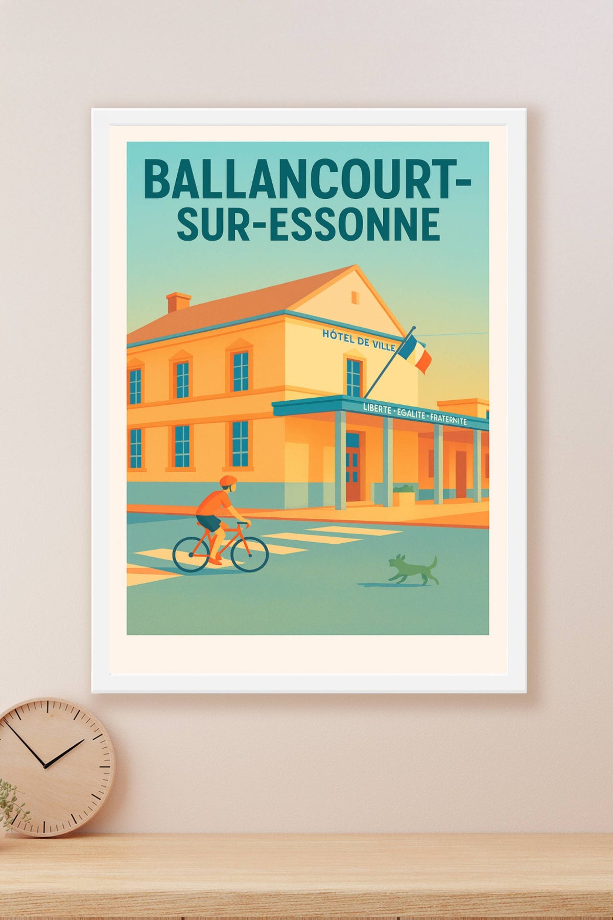 Affiche de Ballancourt-sur-Essonne - Charme et sérénité au cœur de la ville