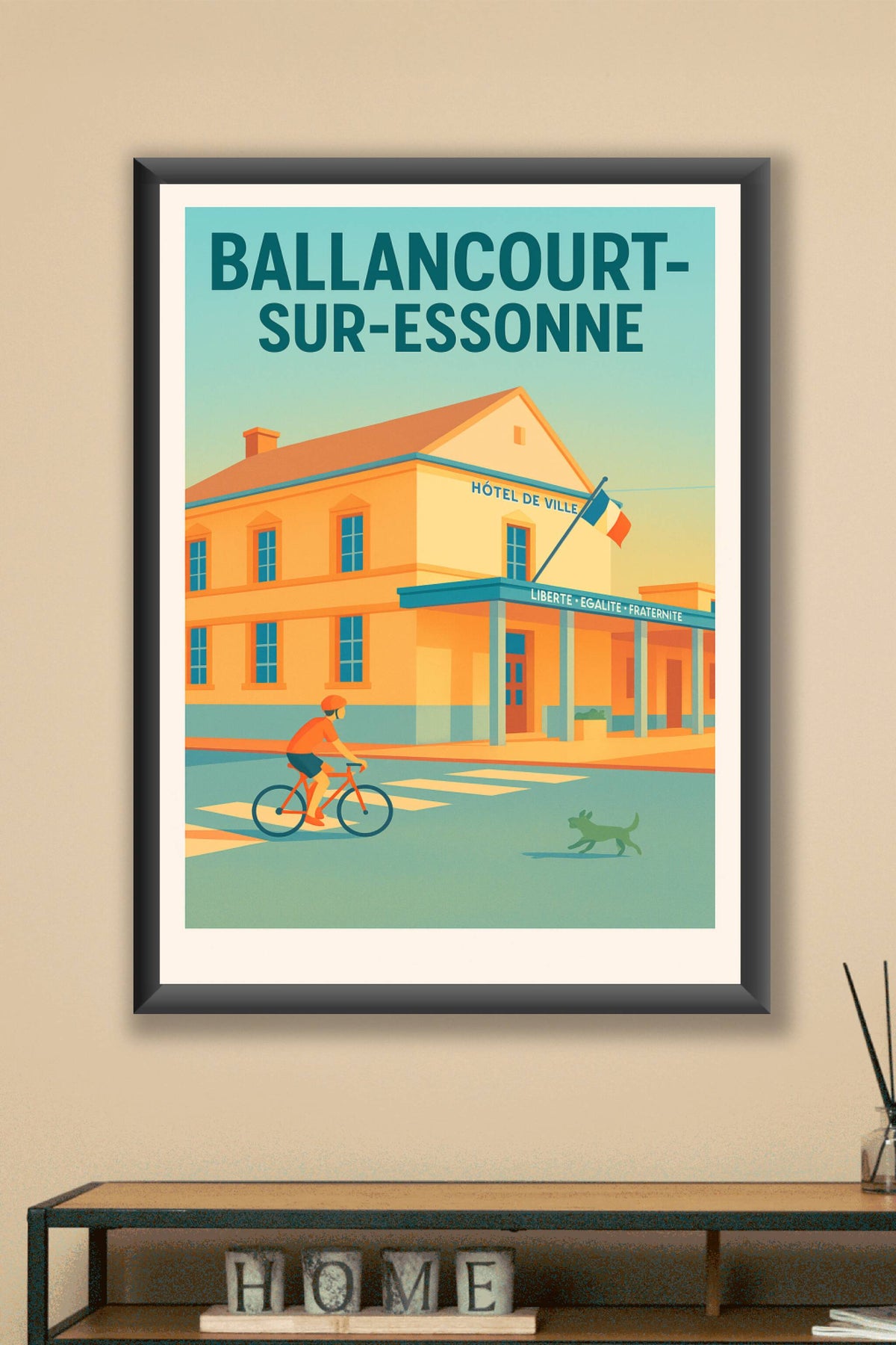 Affiche de Ballancourt-sur-Essonne - Charme et sérénité au cœur de la ville