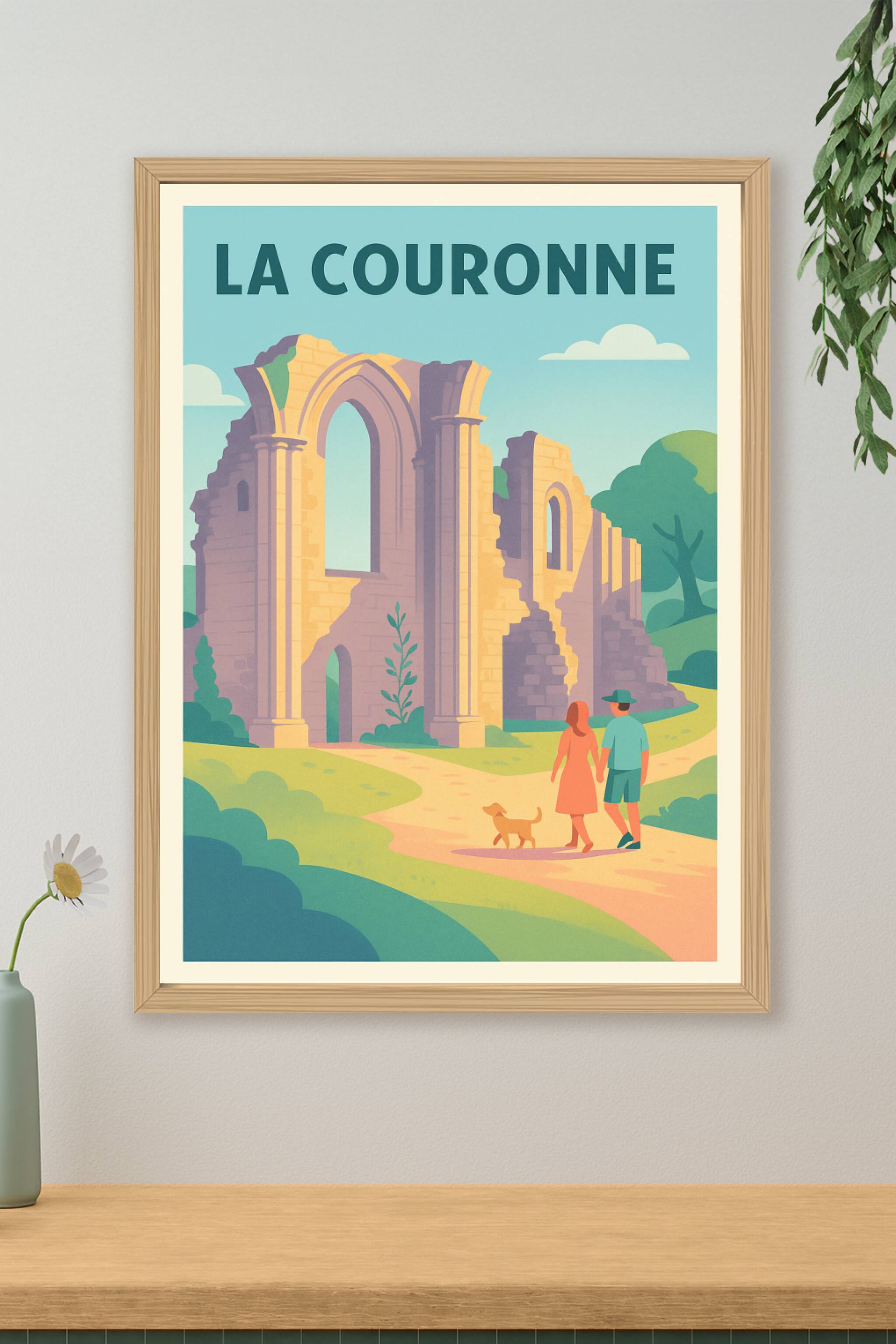 Affiche de La Couronne - Balade romantique au cœur des ruines