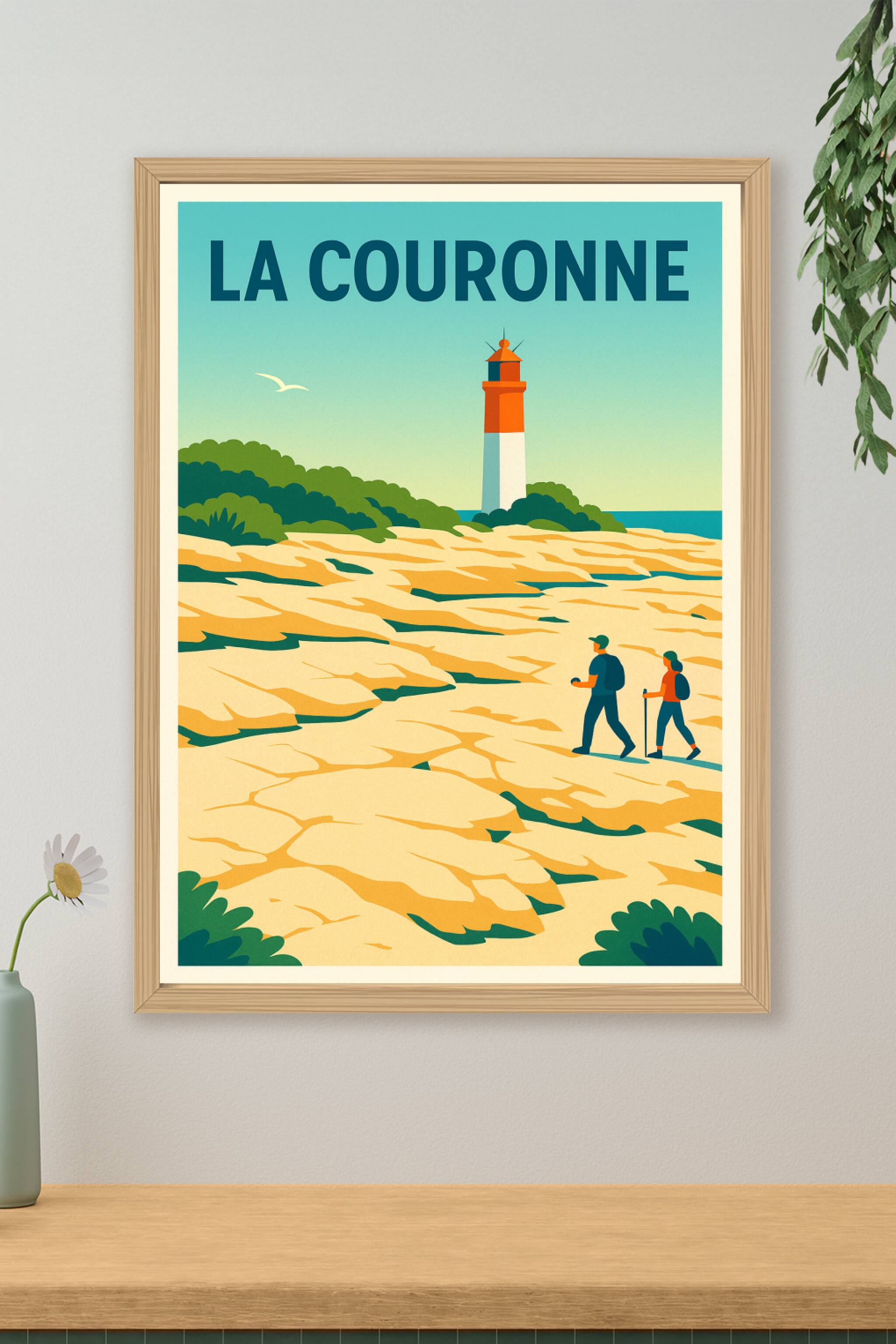 Affiche de La Couronne - Escapade au phare emblématique