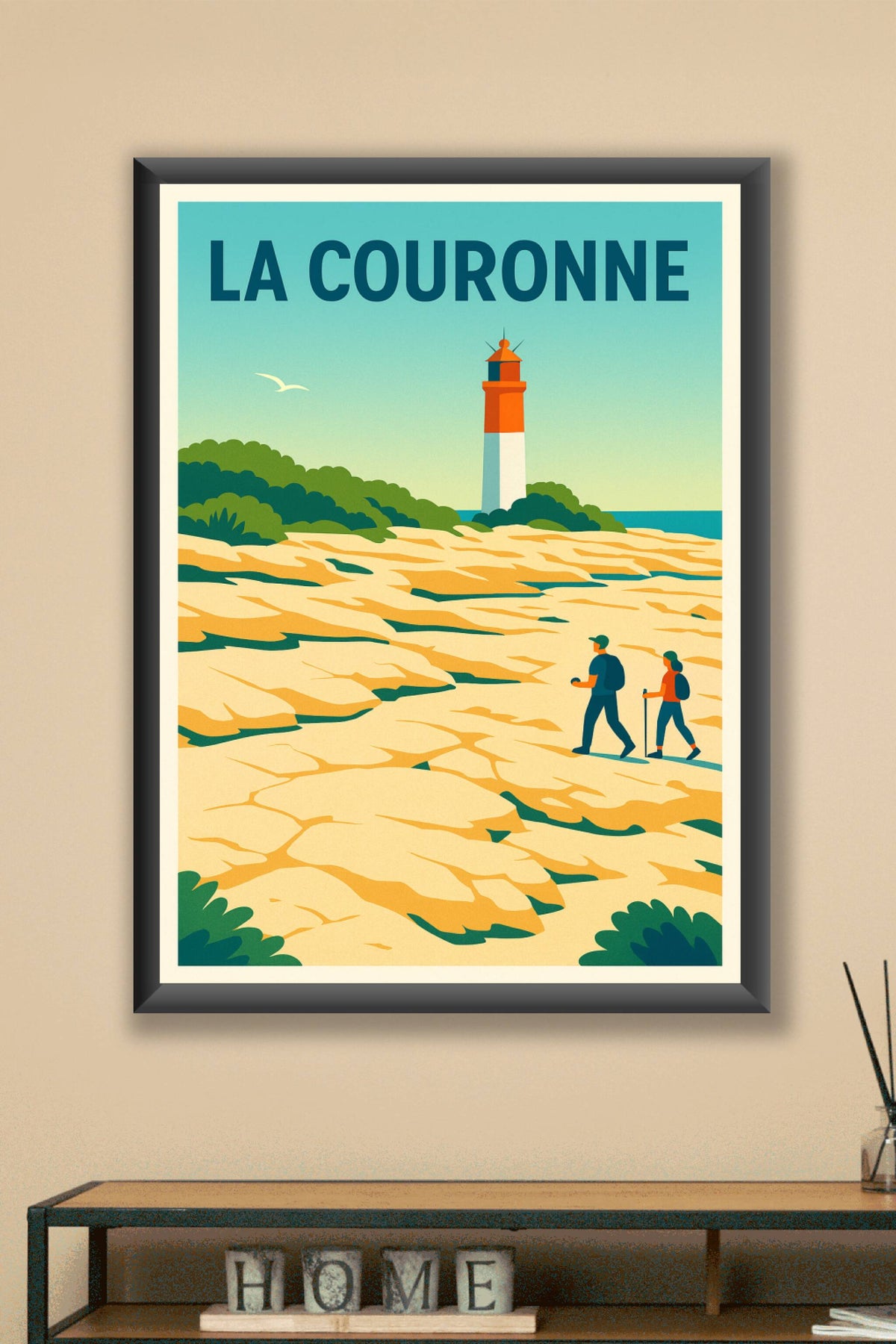 Affiche de La Couronne - Escapade au phare emblématique