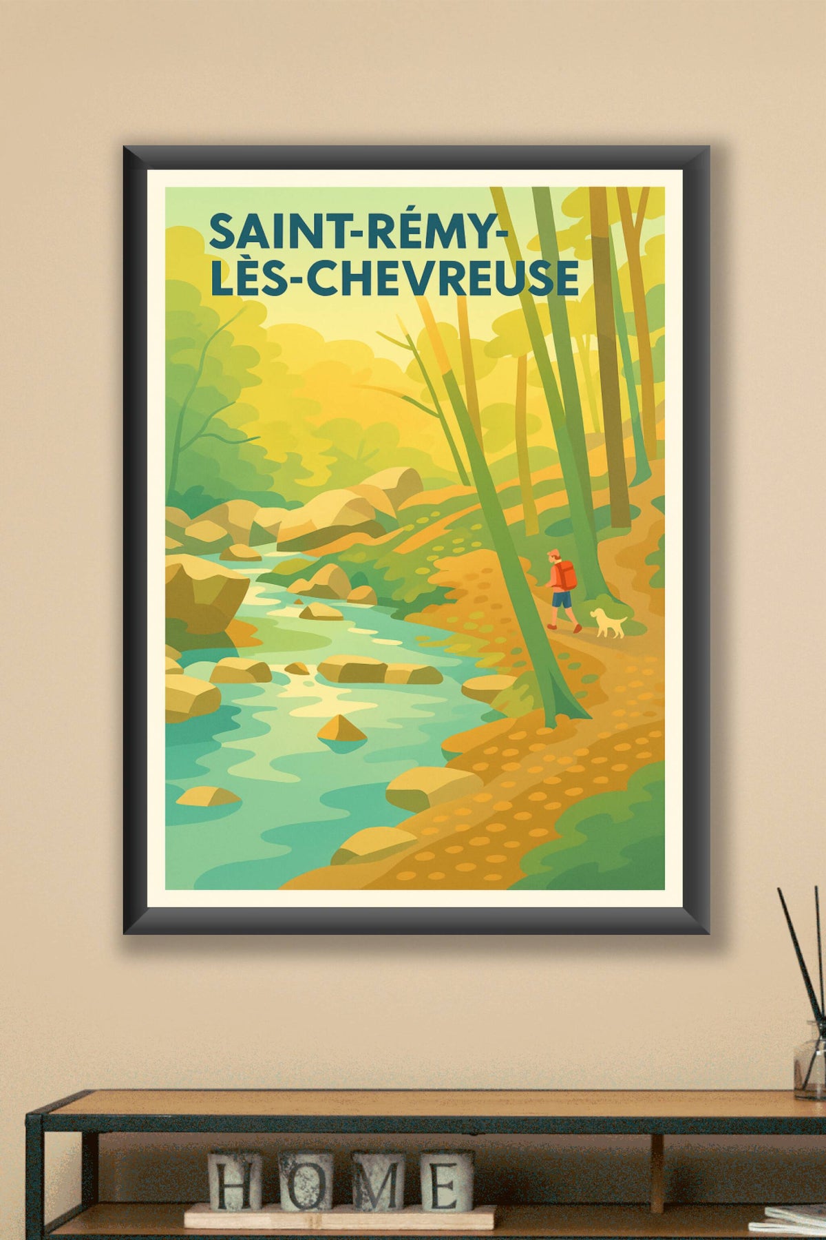Affiche de Saint-Rémy-lès-Chevreuse - Évasion nature au cœur de la vallée