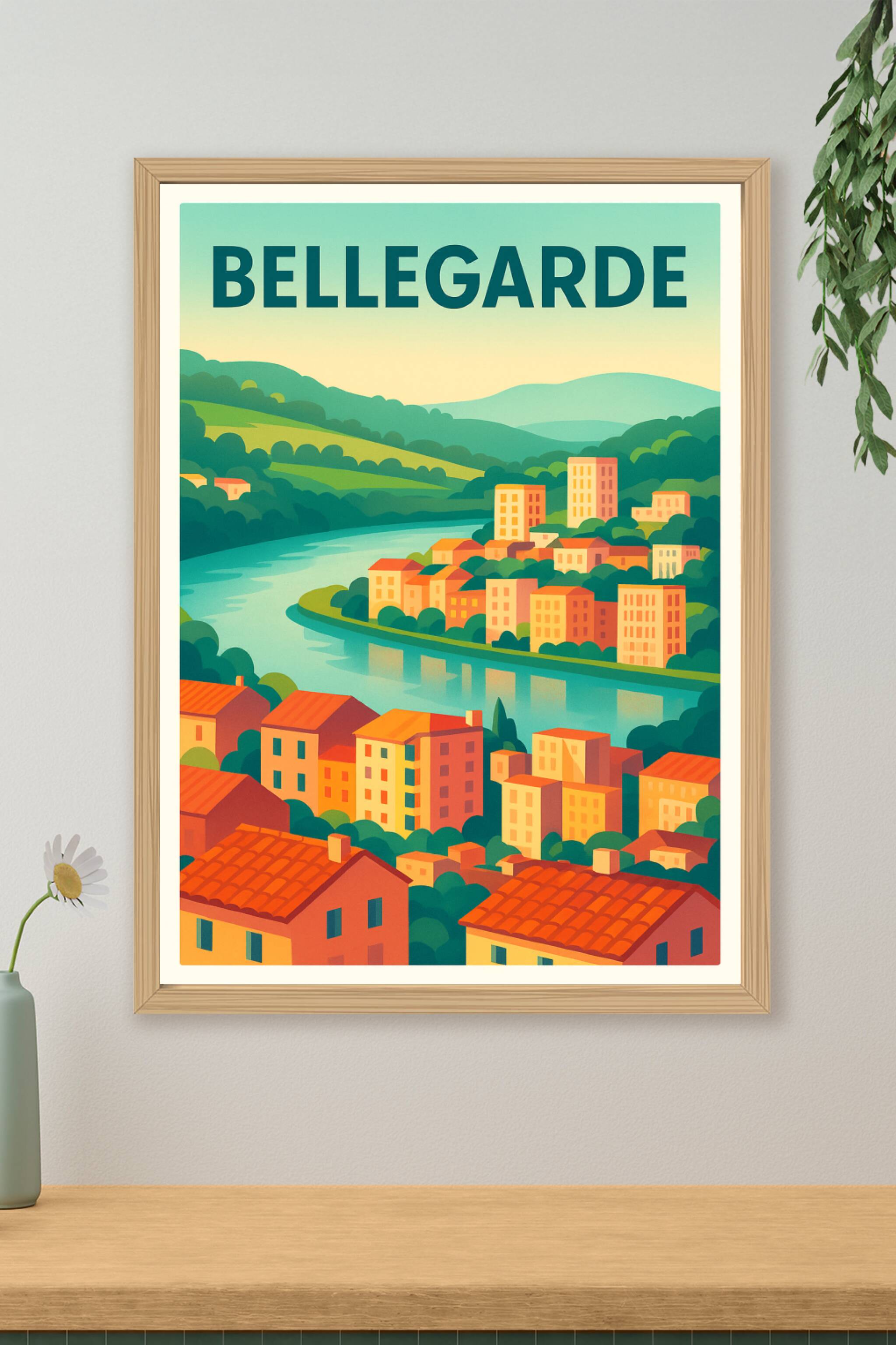 Affiche de Bellegarde - Un havre de tranquillité au cœur de la nature