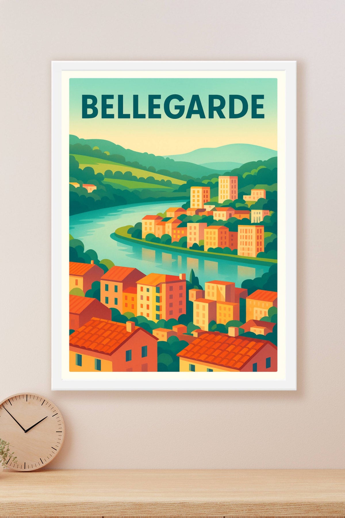 Affiche de Bellegarde - Un havre de tranquillité au cœur de la nature