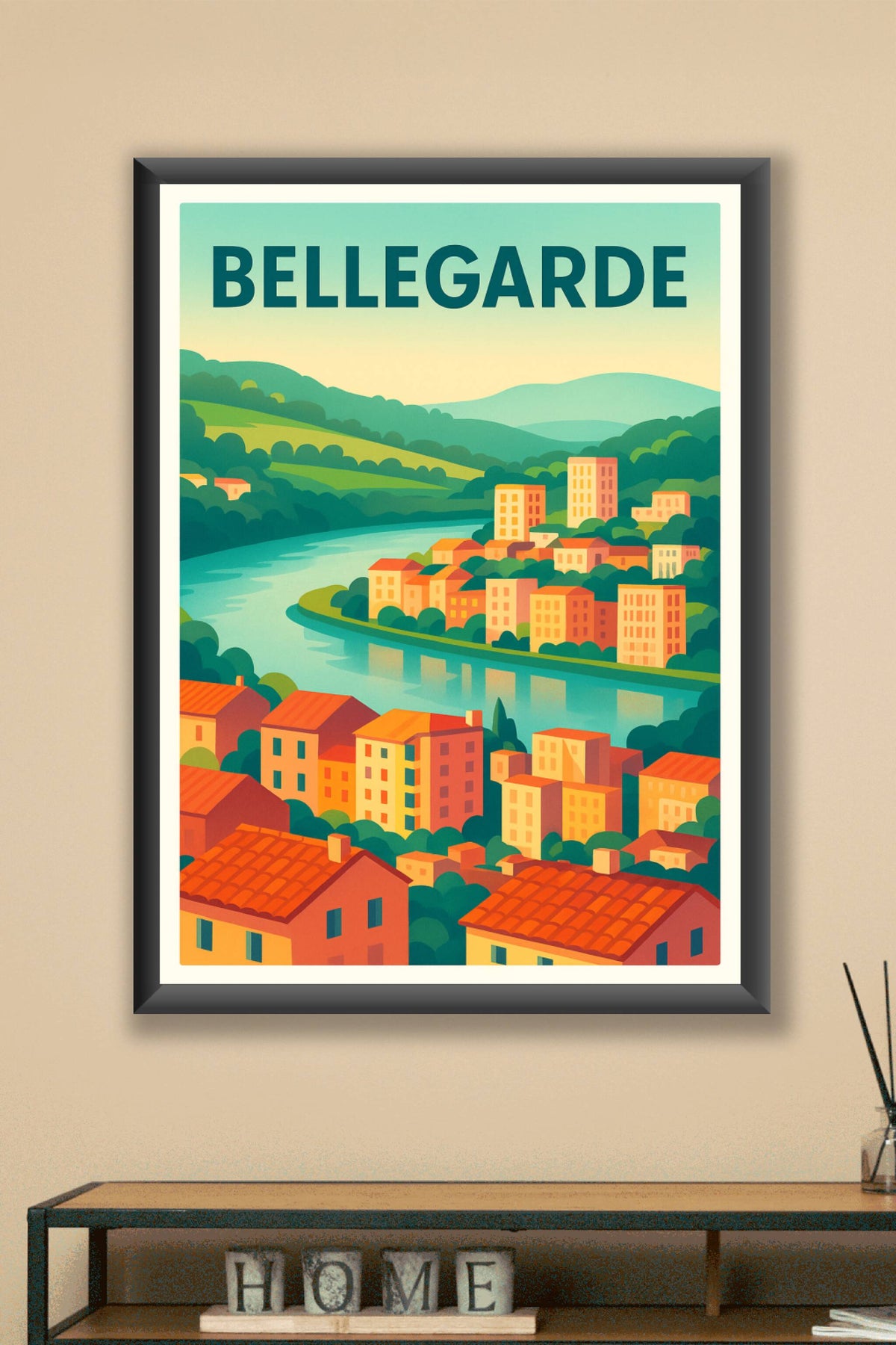 Affiche de Bellegarde - Un havre de tranquillité au cœur de la nature