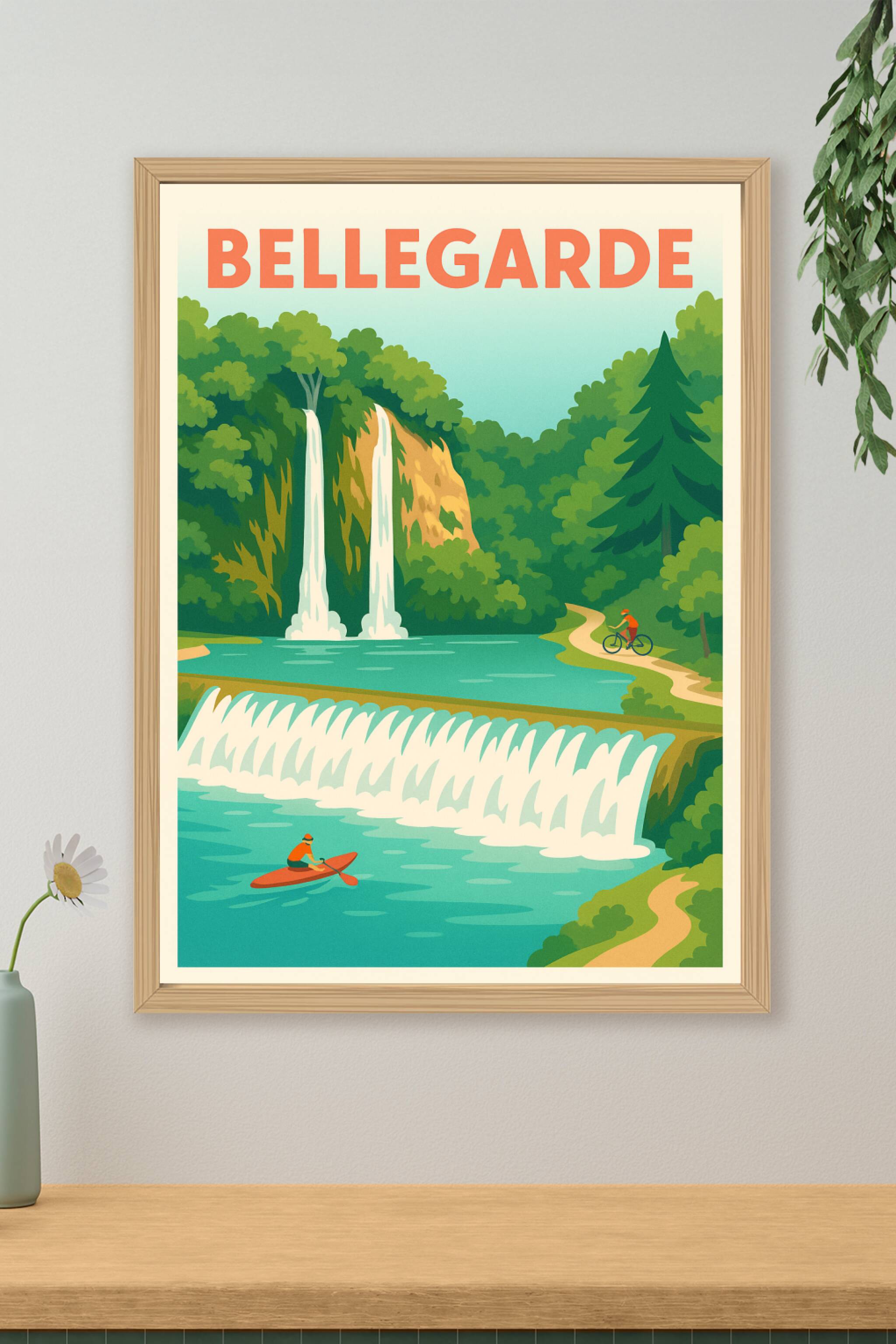 Affiche de Bellegarde - Nature et aventures au fil de l'eau