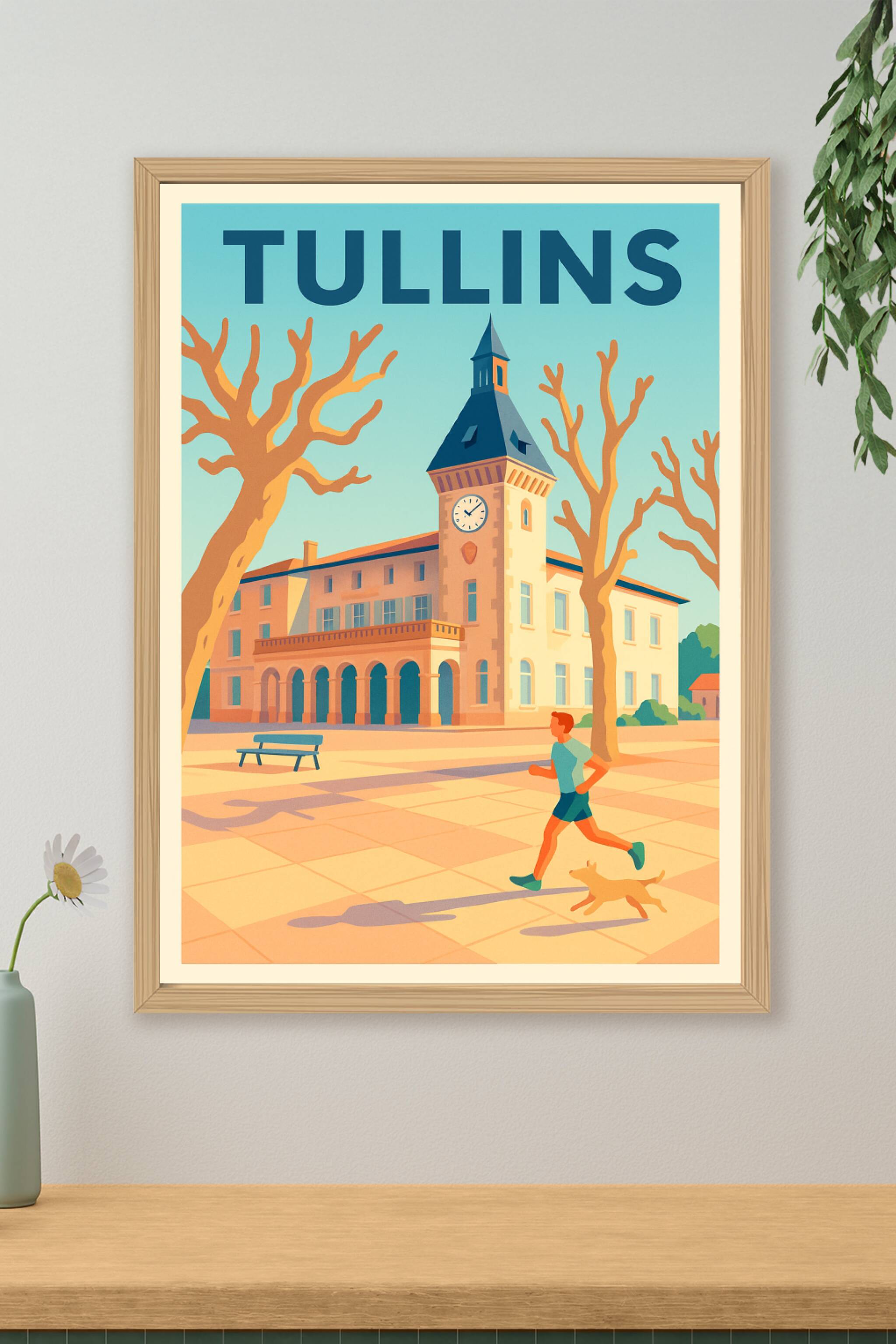Affiche de Tullins - Charme et Sérénité au Cœur de la Ville