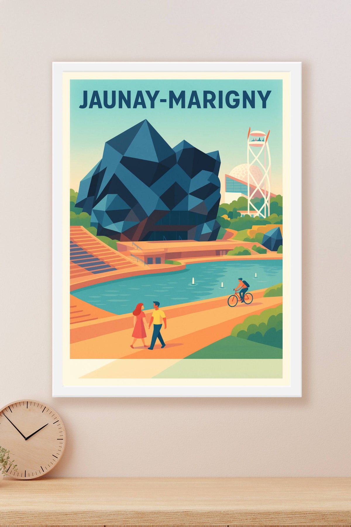 Affiche de Jaunay-Marigny - Charme moderne et nature apaisante