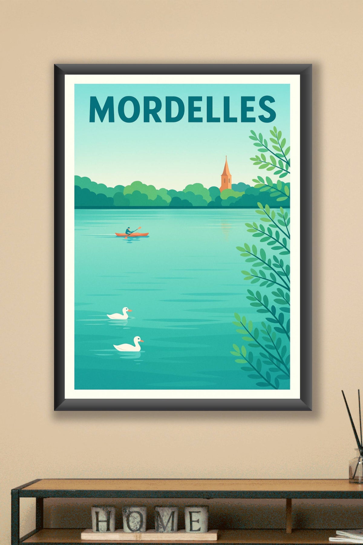Affiche de Mordelles - Sérénité au fil de l'eau