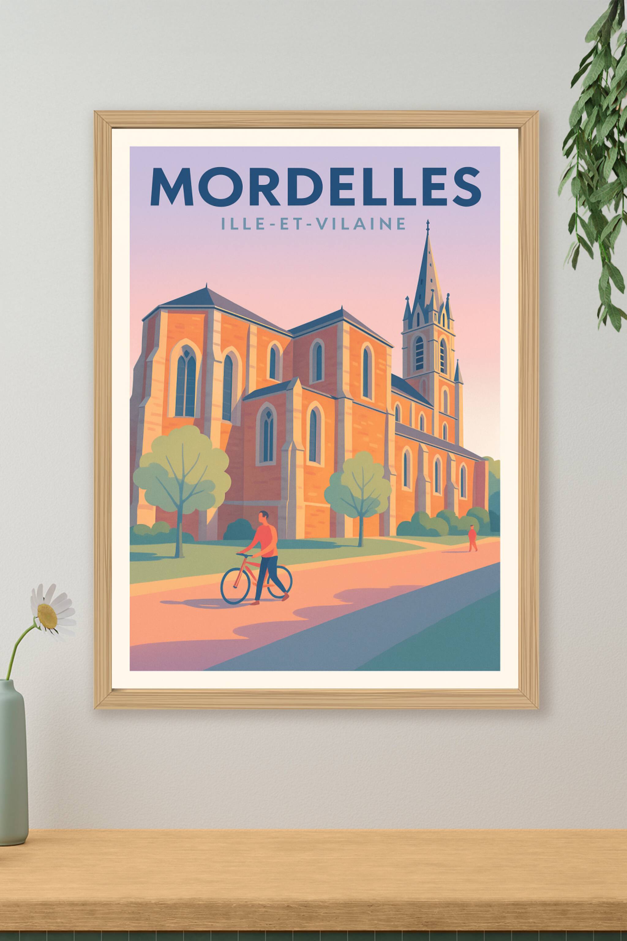 Affiche de Mordelles - Charme paisible d'Ille-et-Vilaine