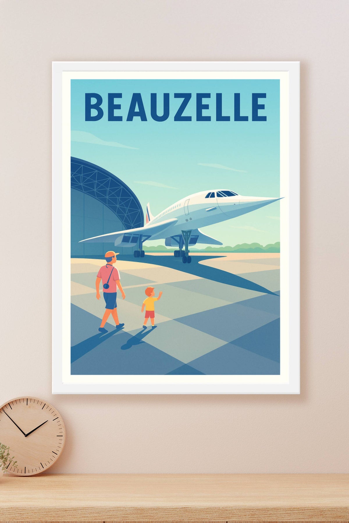 Affiche de Beauzelle - L'élégance aérienne au cœur de la ville