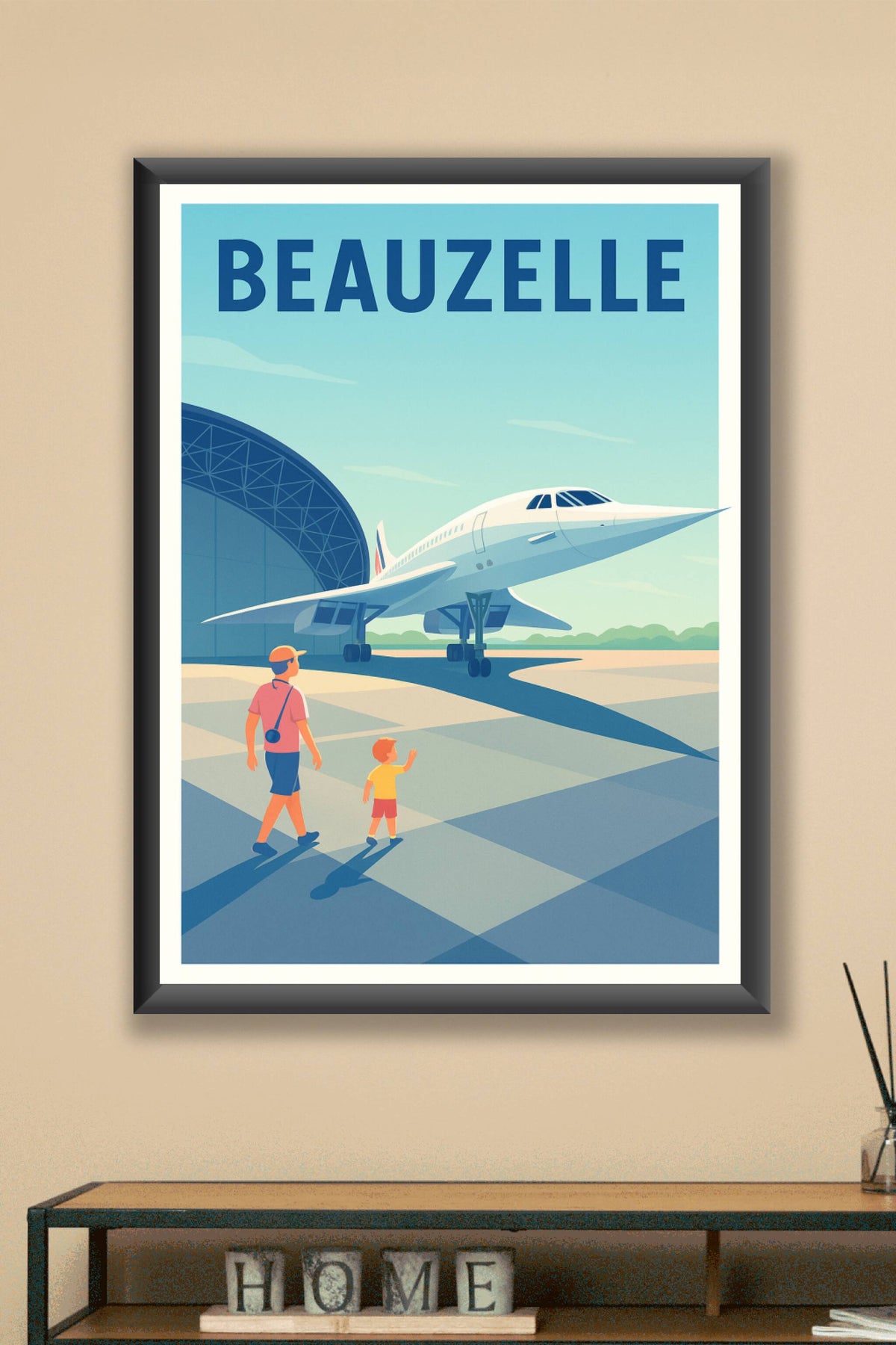 Affiche de Beauzelle - L'élégance aérienne au cœur de la ville