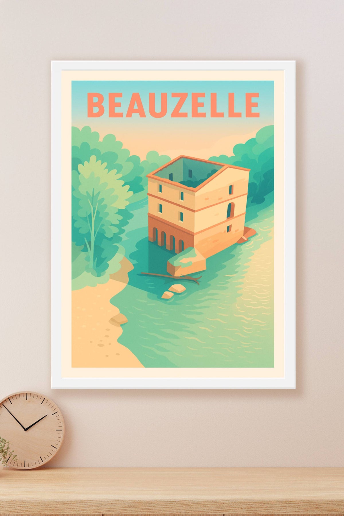 Affiche de Beauzelle - Havre de calme et nature préservée