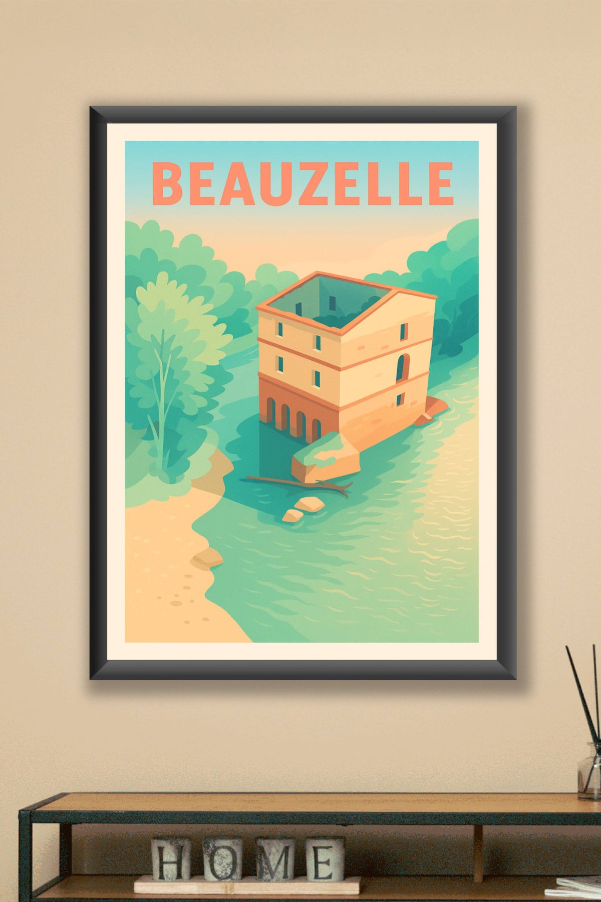 Affiche de Beauzelle - Havre de calme et nature préservée