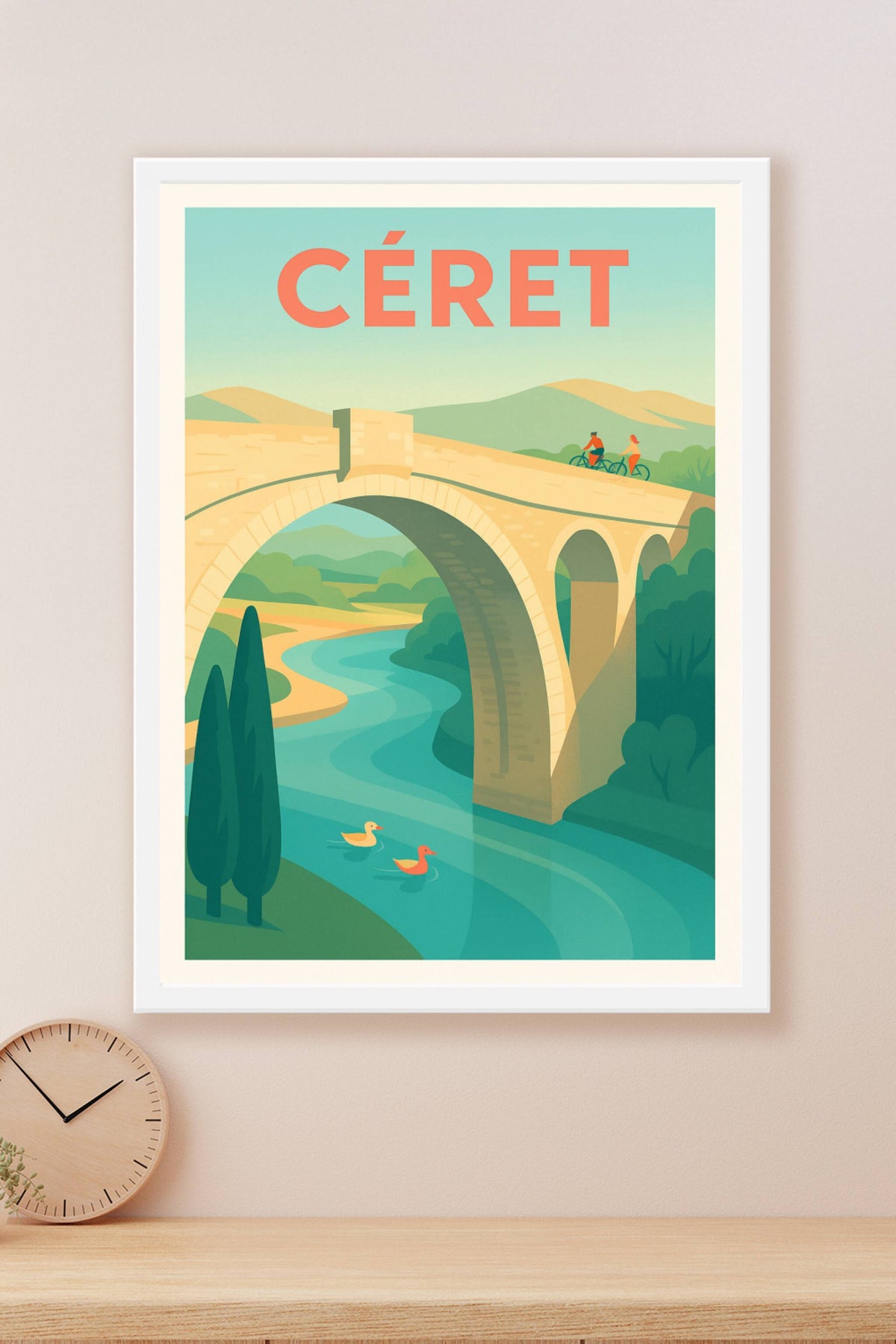 Affiche de Céret - Charme et nature en plein cœur du Vallespir