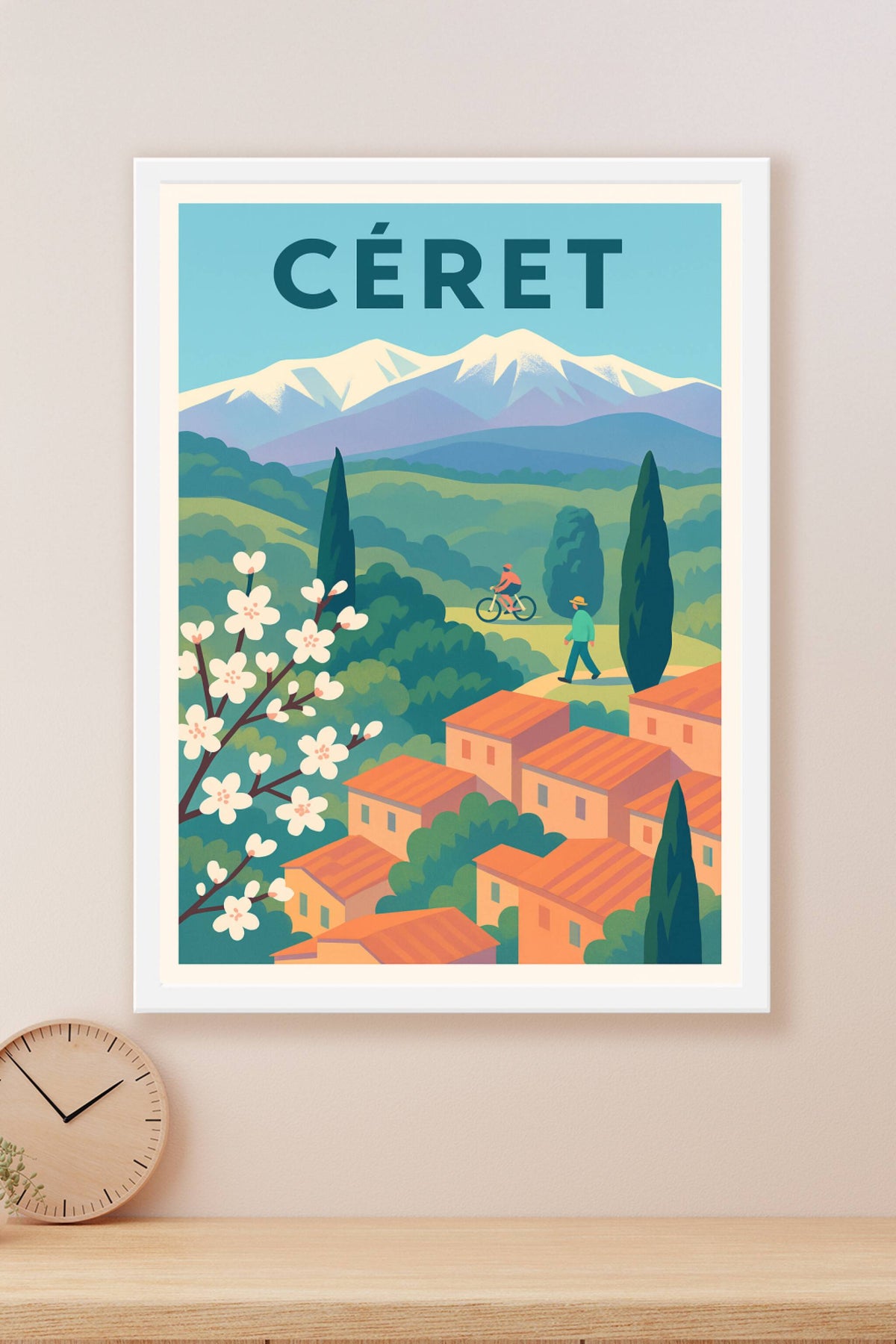 Affiche de Céret - L'évasion douce entre nature et village