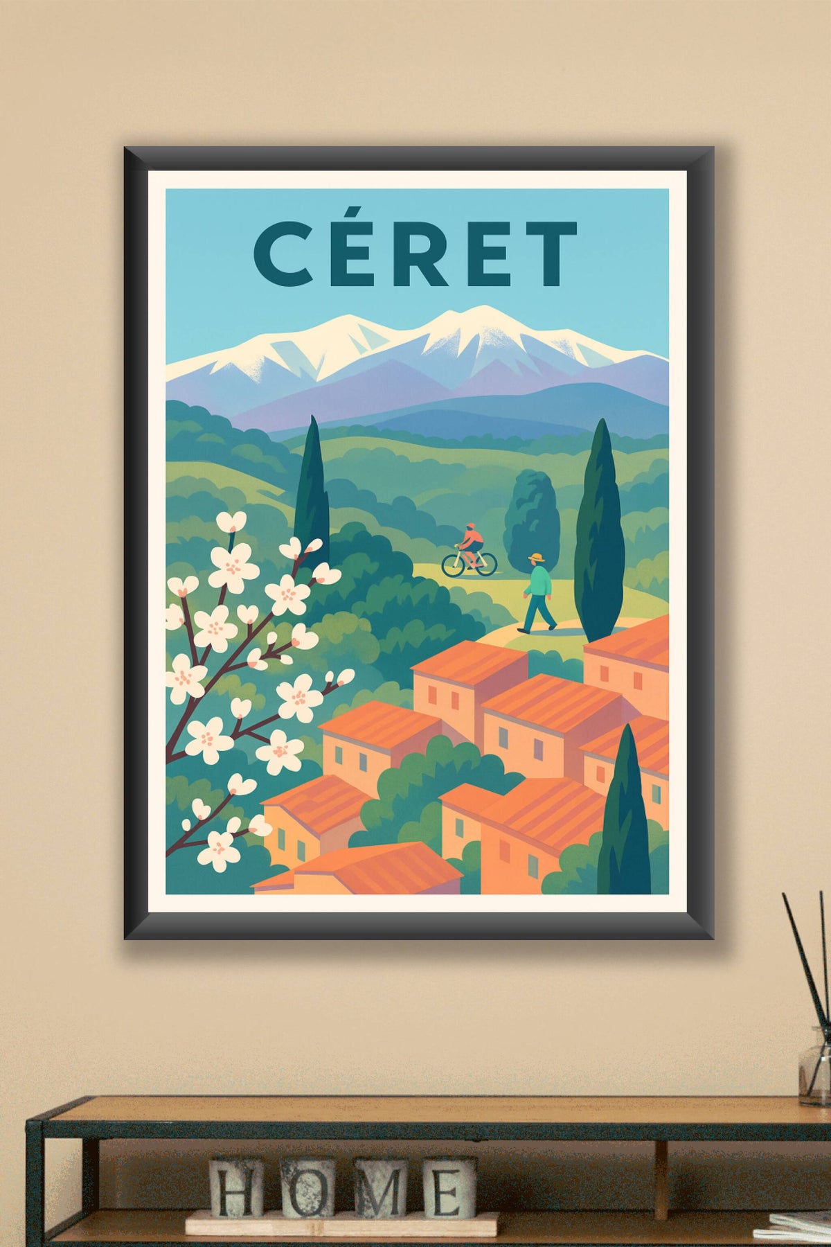Affiche de Céret - L'évasion douce entre nature et village