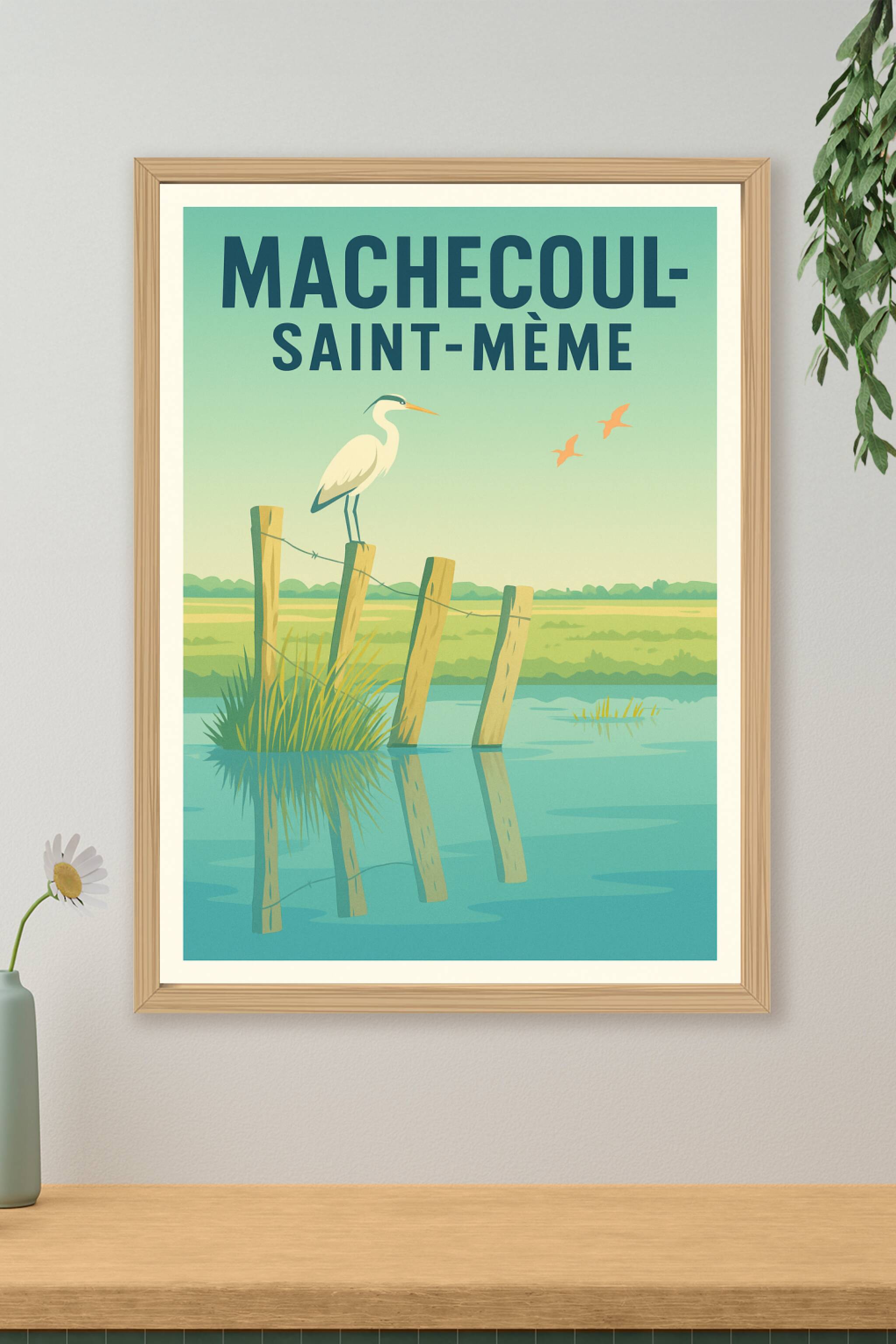 Affiche de Machecoul-Saint-Même - Sérénité nature au fil de l'eau