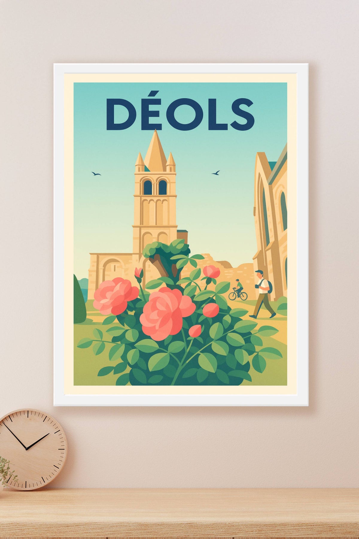 Affiche de Déols - Charme et histoire au cœur du patrimoine