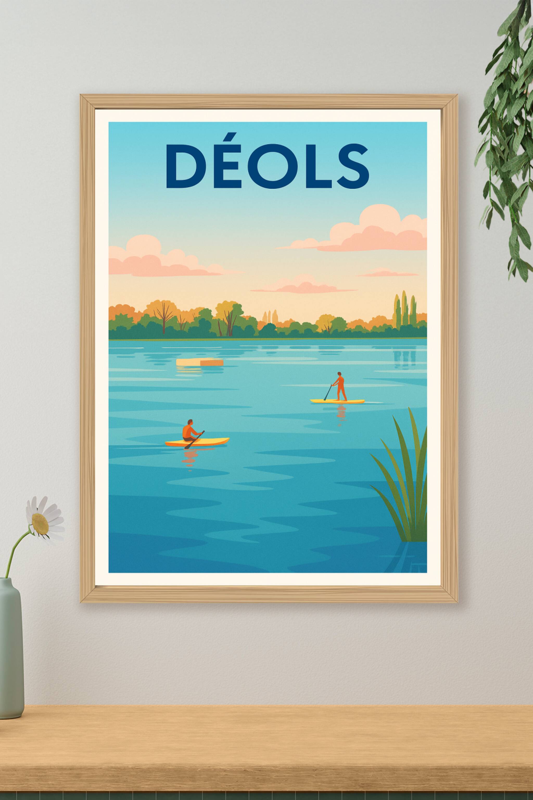 Affiche de Déols - Sérénité au fil de l'eau