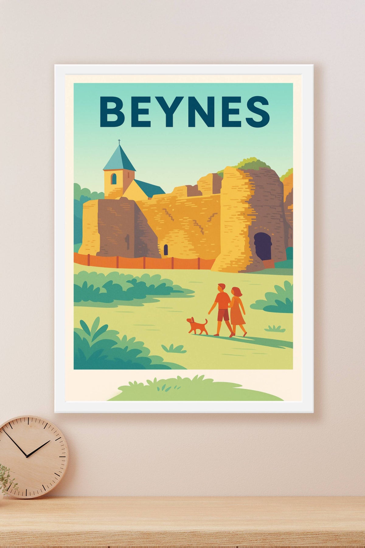 Affiche de Beynes - Flânerie au cœur des ruines historiques