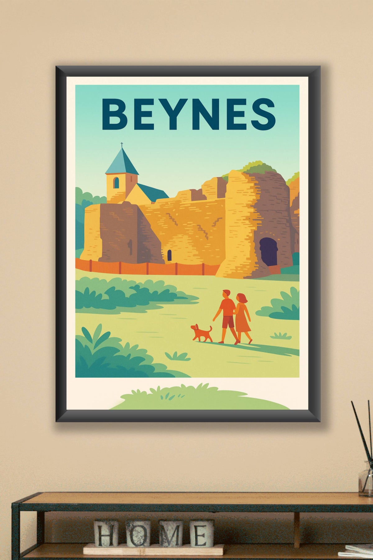 Affiche de Beynes - Flânerie au cœur des ruines historiques