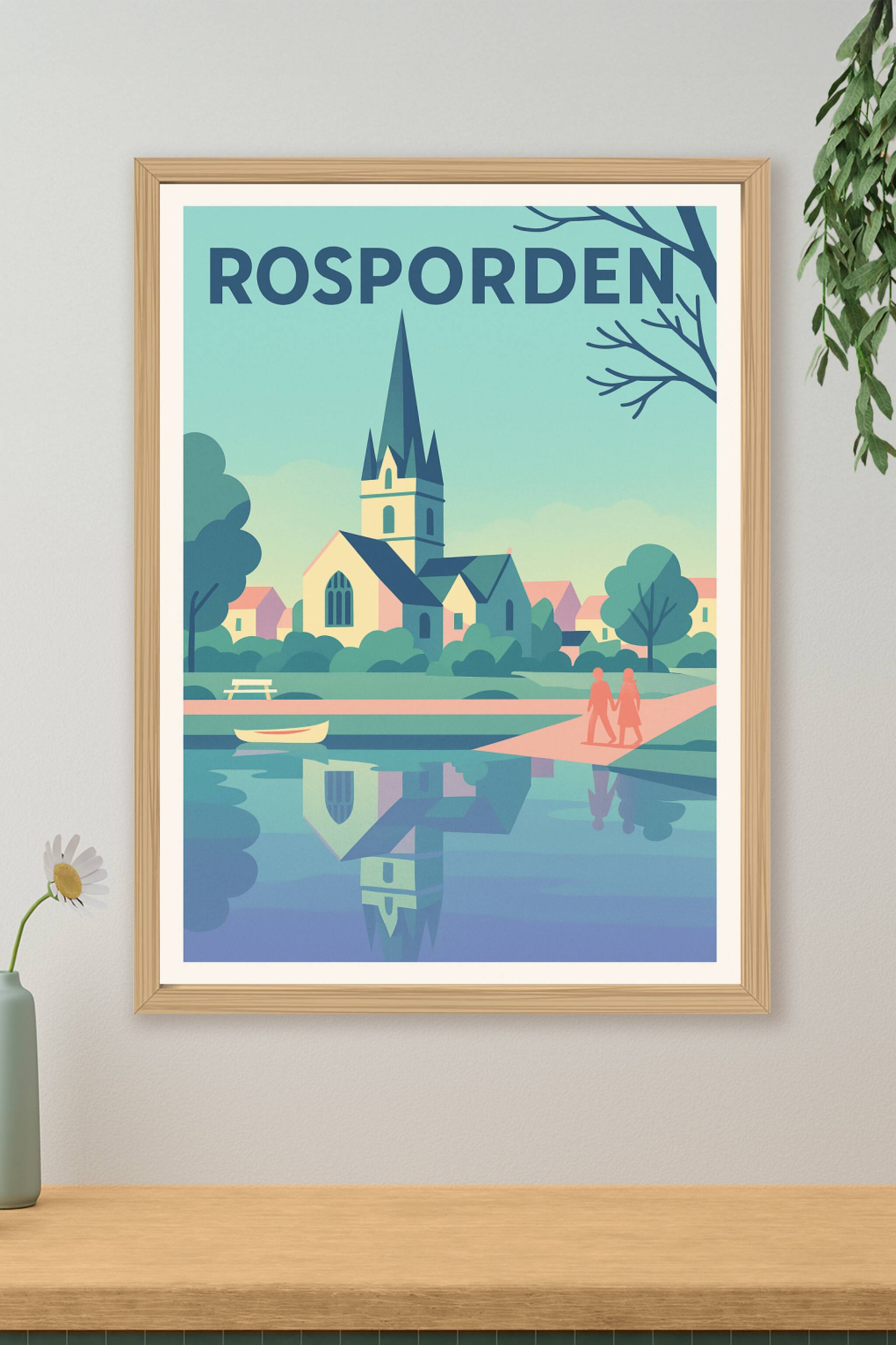 Affiche de Rosporden - Charme et sérénité au fil de l'eau