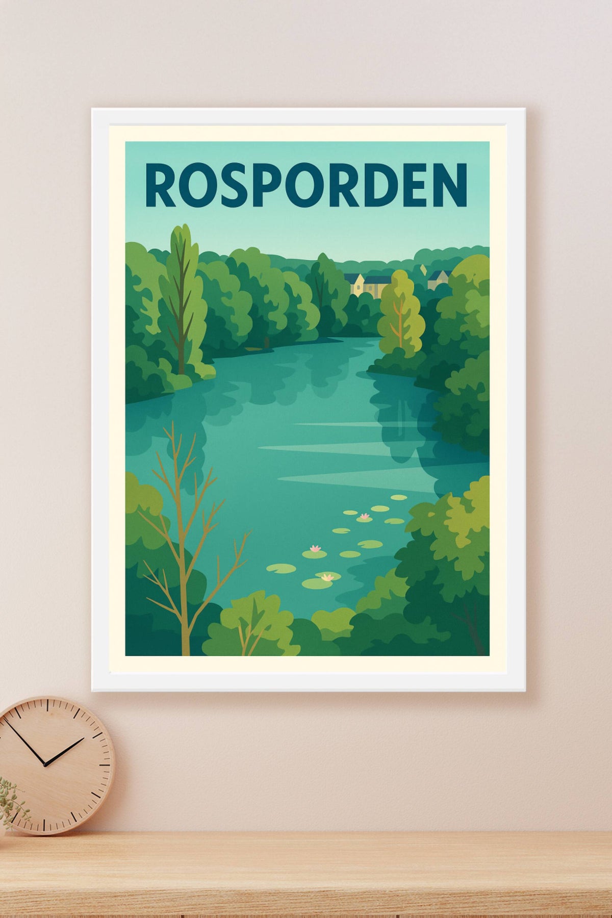 Affiche de Rosporden - Évasion nature et sérénité bretonne