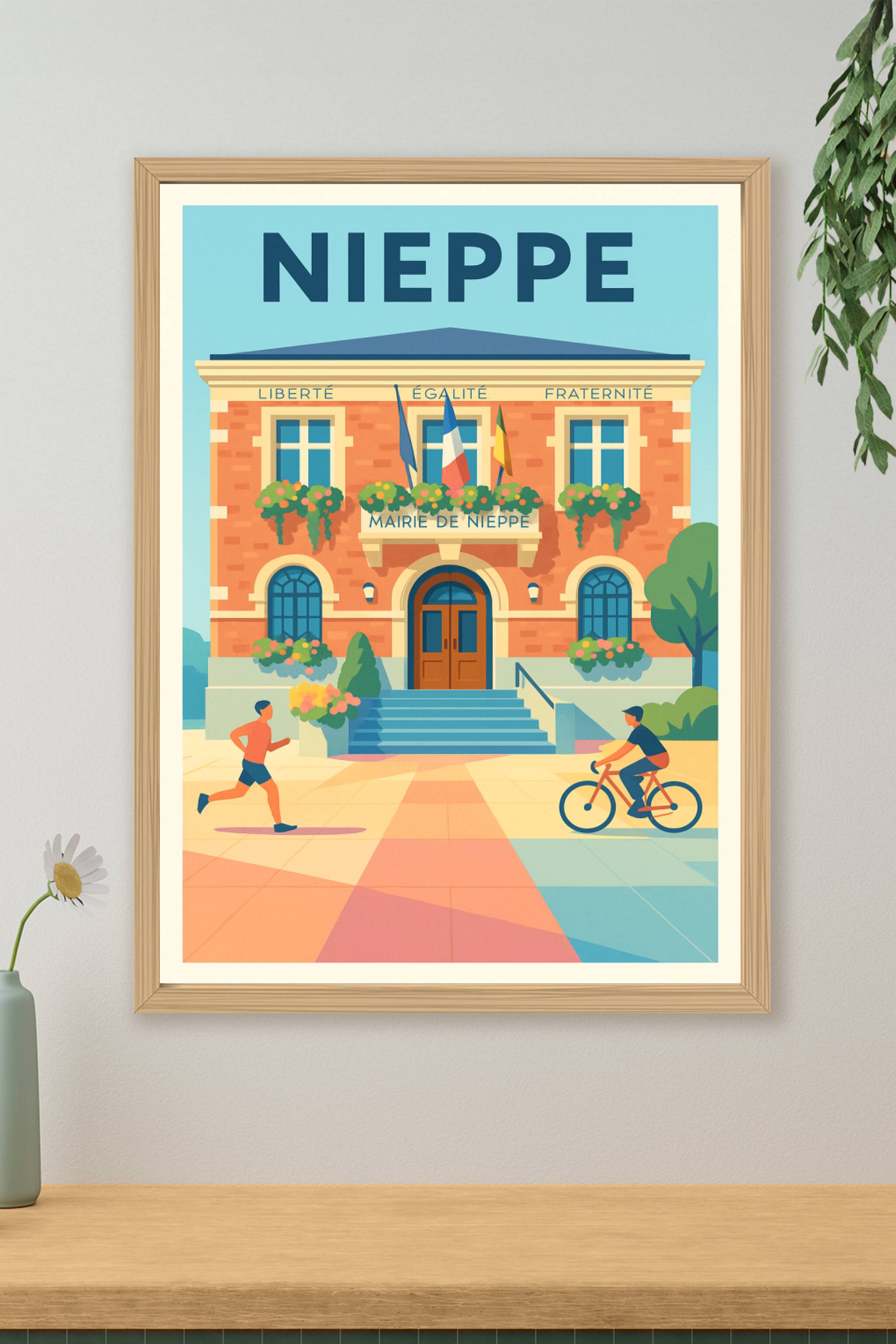 Affiche de Nieppe - Charme et sérénité au cœur de la mairie