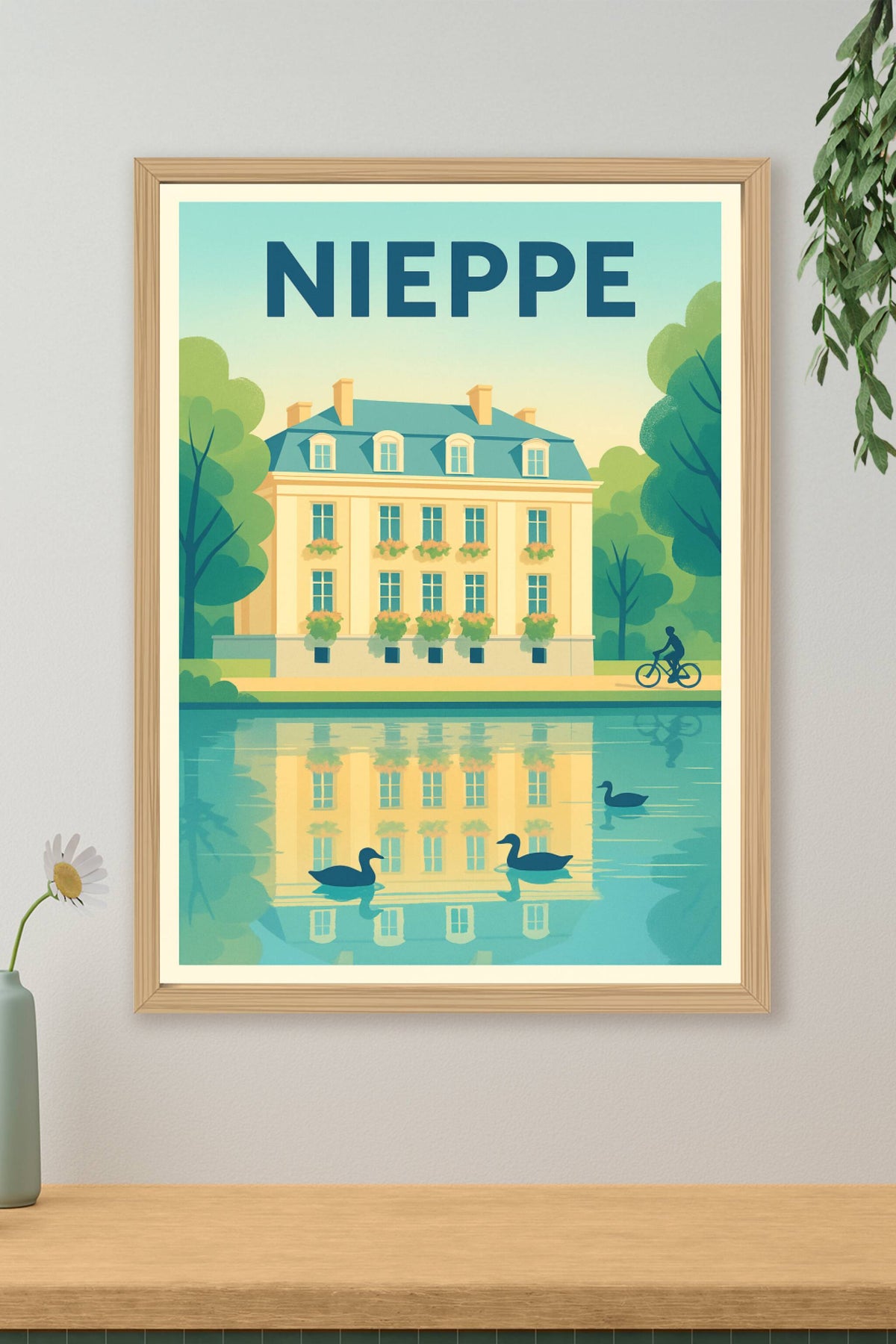 Affiche de Nieppe - Charme et Sérénité au Bord de l'Eau