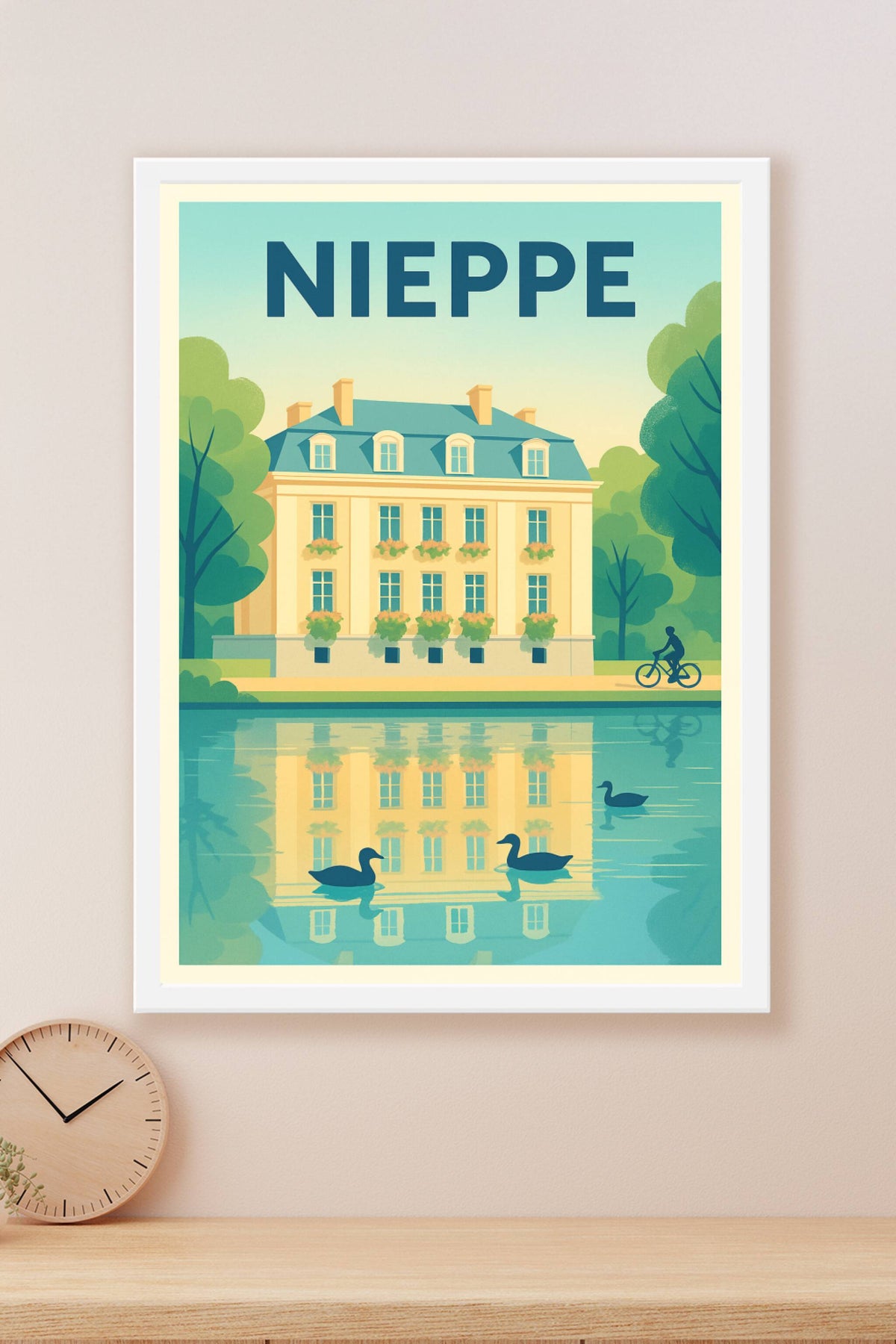 Affiche de Nieppe - Charme et Sérénité au Bord de l'Eau