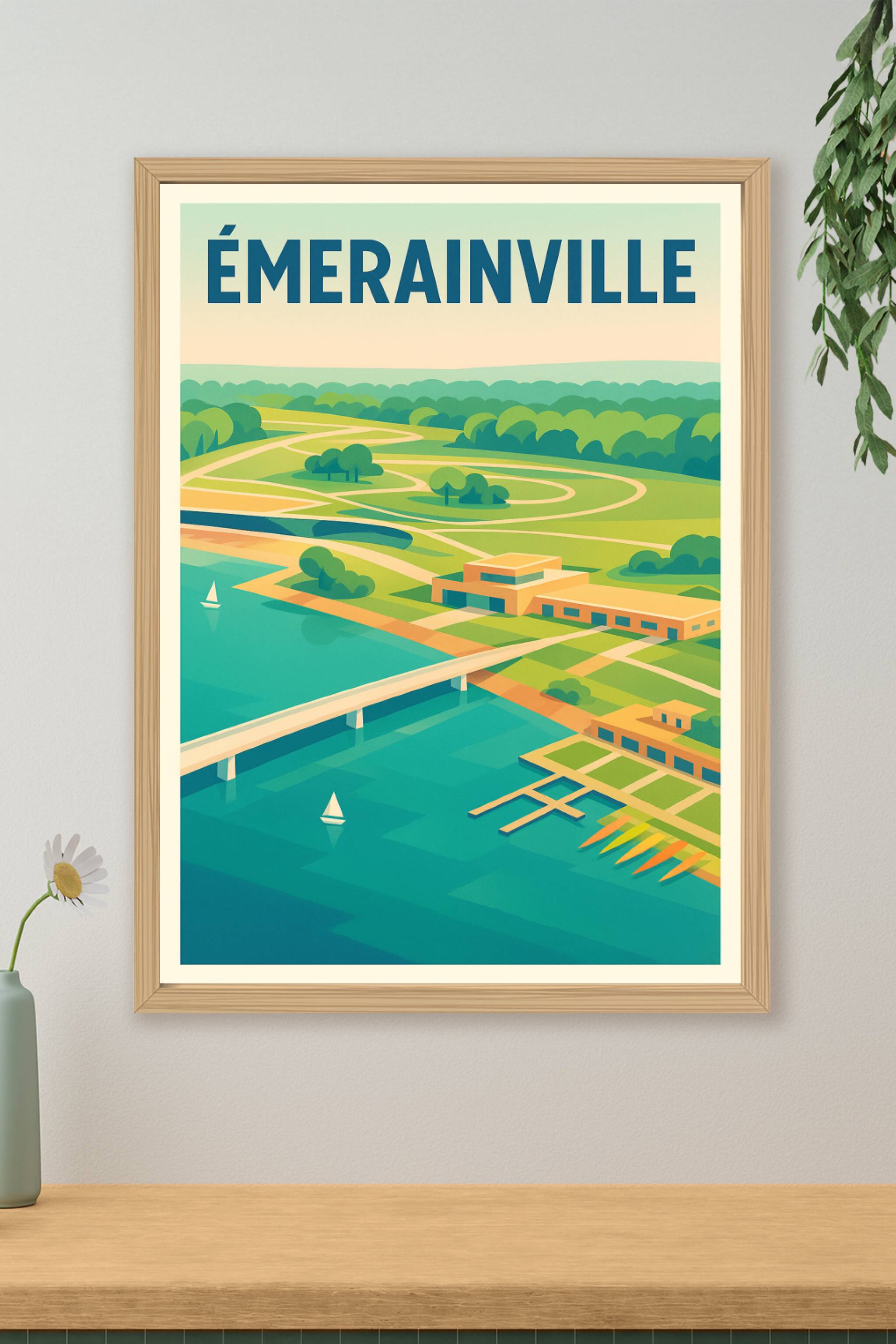 Affiche de Émerainville - Évasion au fil de l’eau et des espaces verts