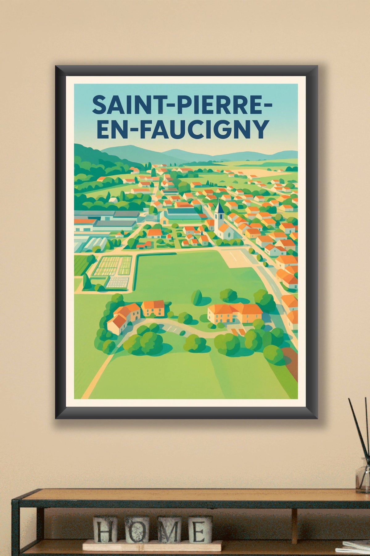 Affiche de Saint-Pierre-en-Faucigny - Charme paisible au cœur des montagnes