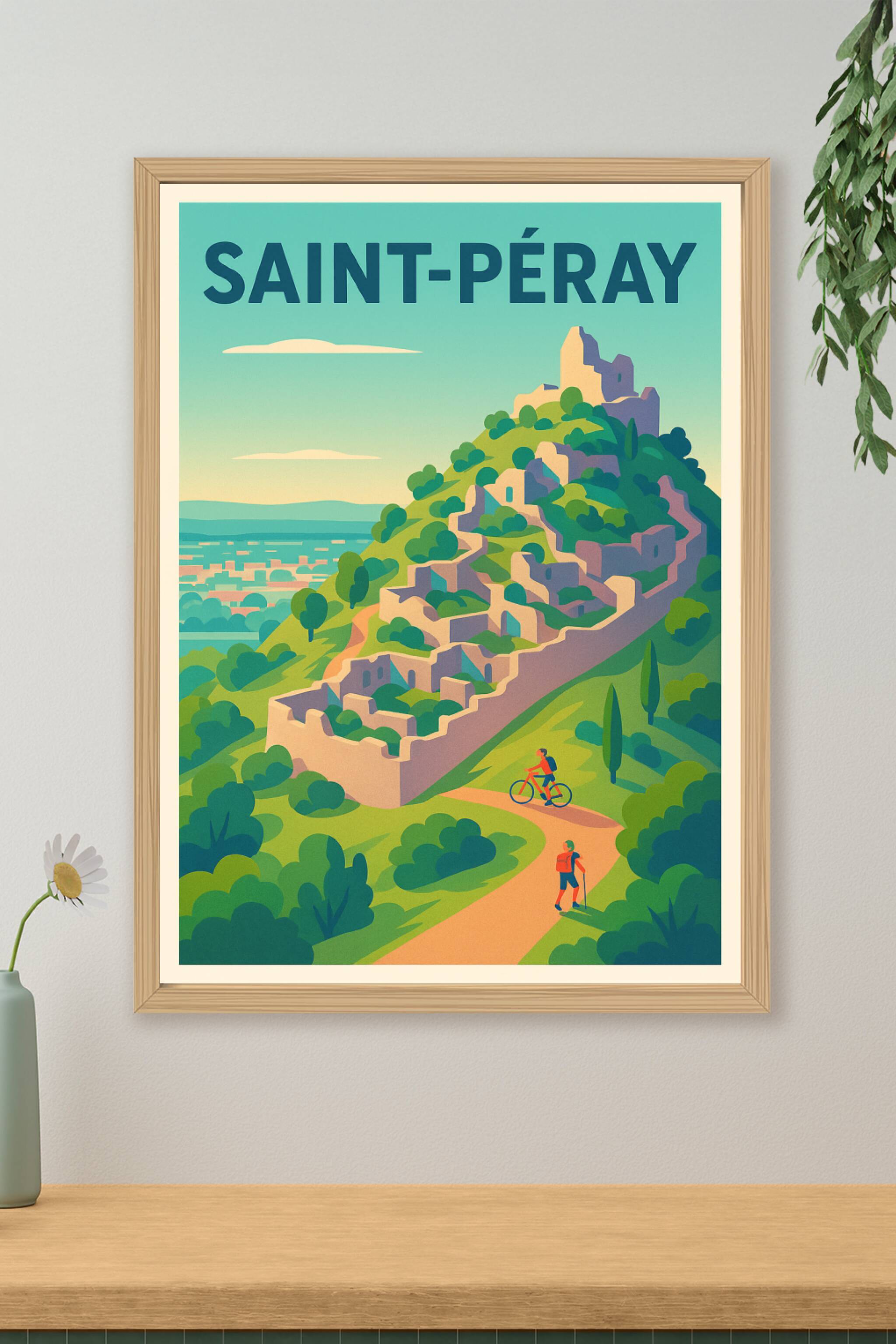 Affiche de Saint-Péray - L’évasion au cœur des ruines anciennes