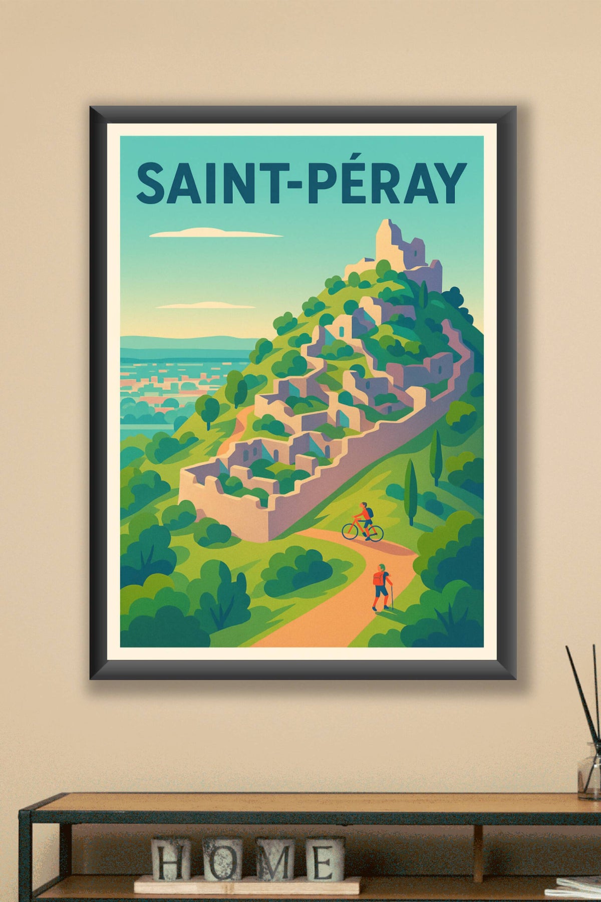 Affiche de Saint-Péray - L’évasion au cœur des ruines anciennes