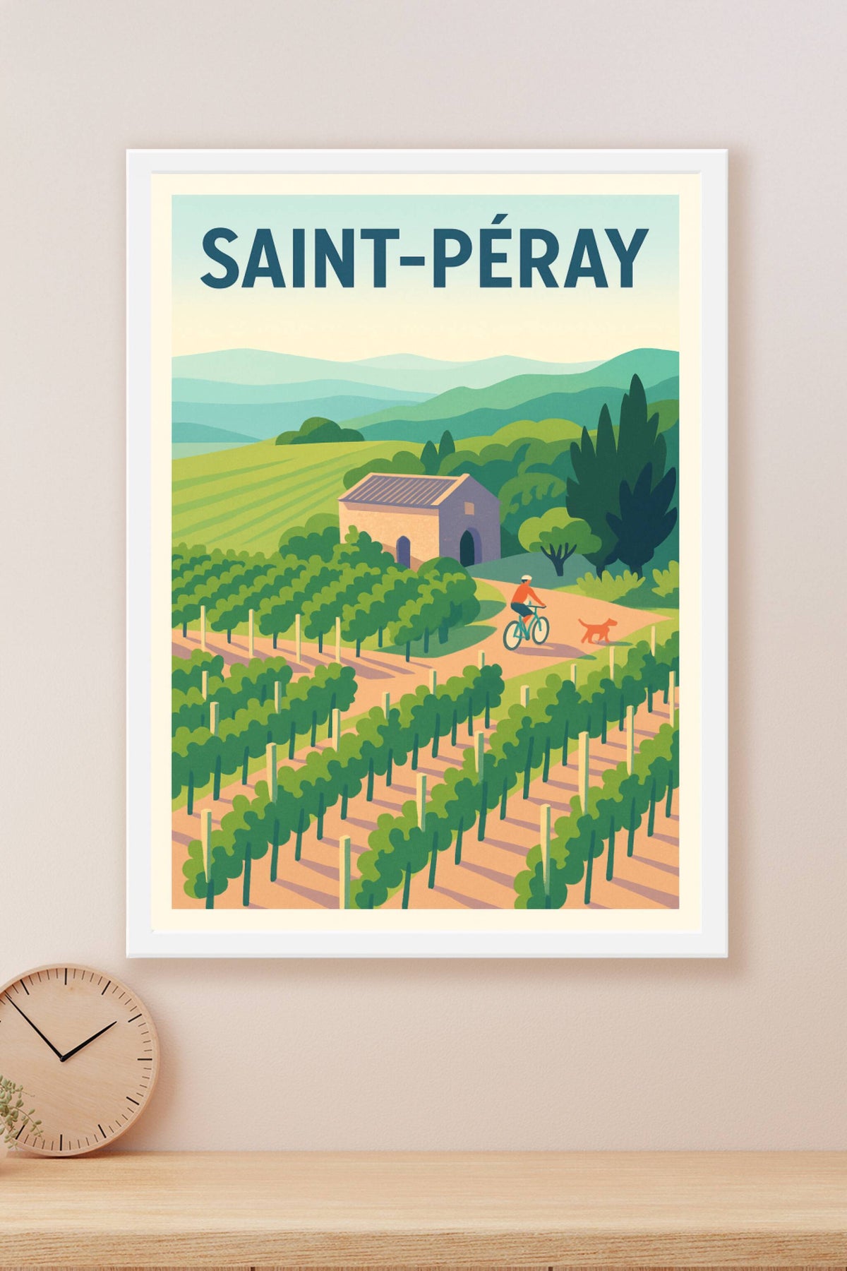 Affiche de Saint-Péray - L'Évasion Nature au Cœur des Vignes