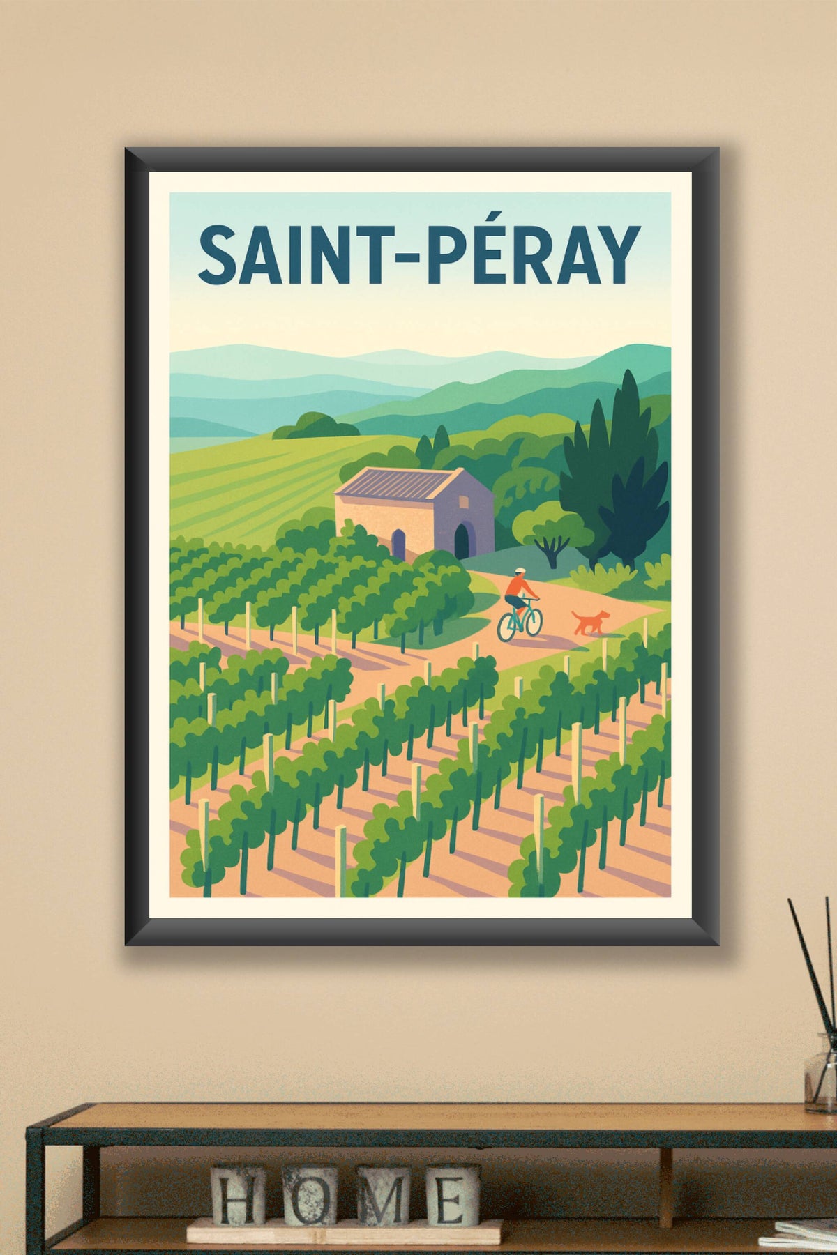 Affiche de Saint-Péray - L'Évasion Nature au Cœur des Vignes