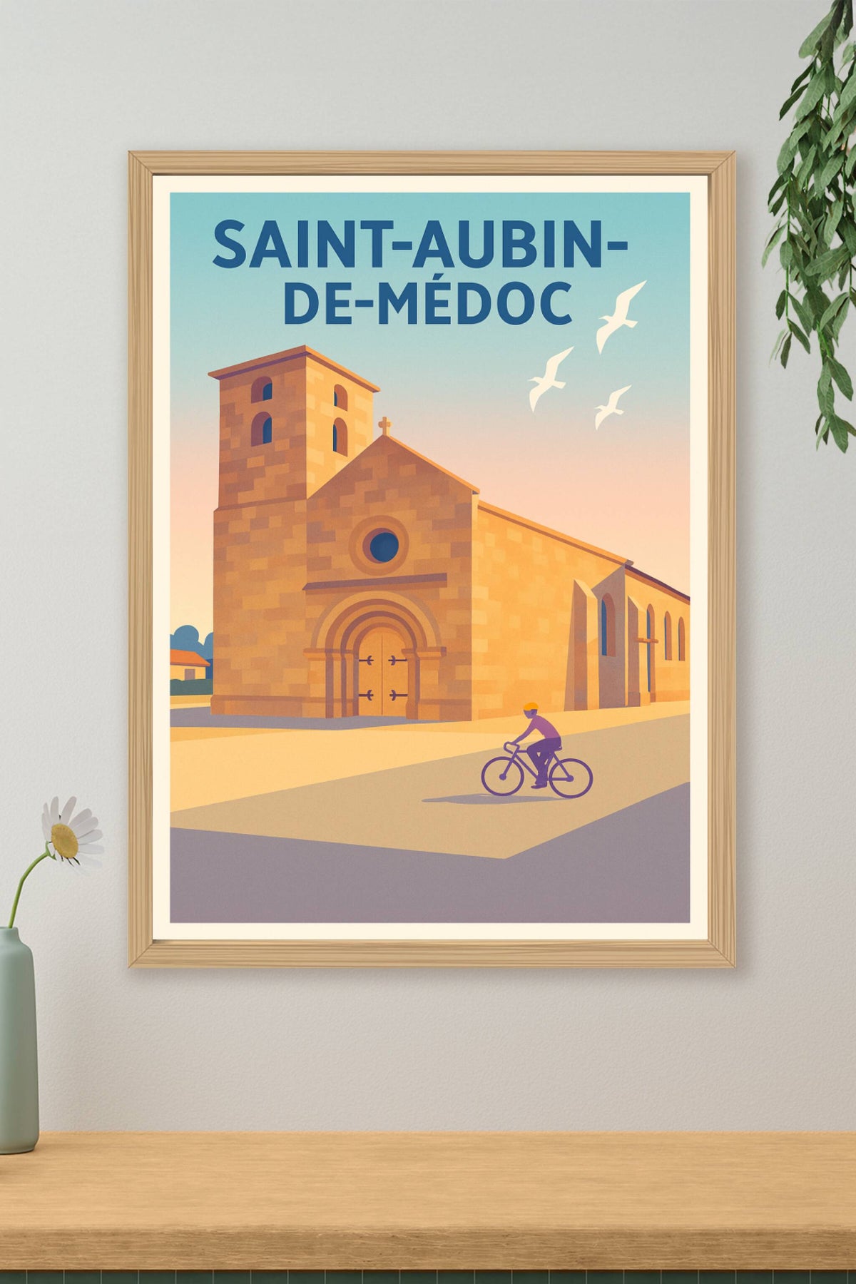 Affiche de Saint-Aubin-de-Médoc - Charme et Sérénité en Médoc