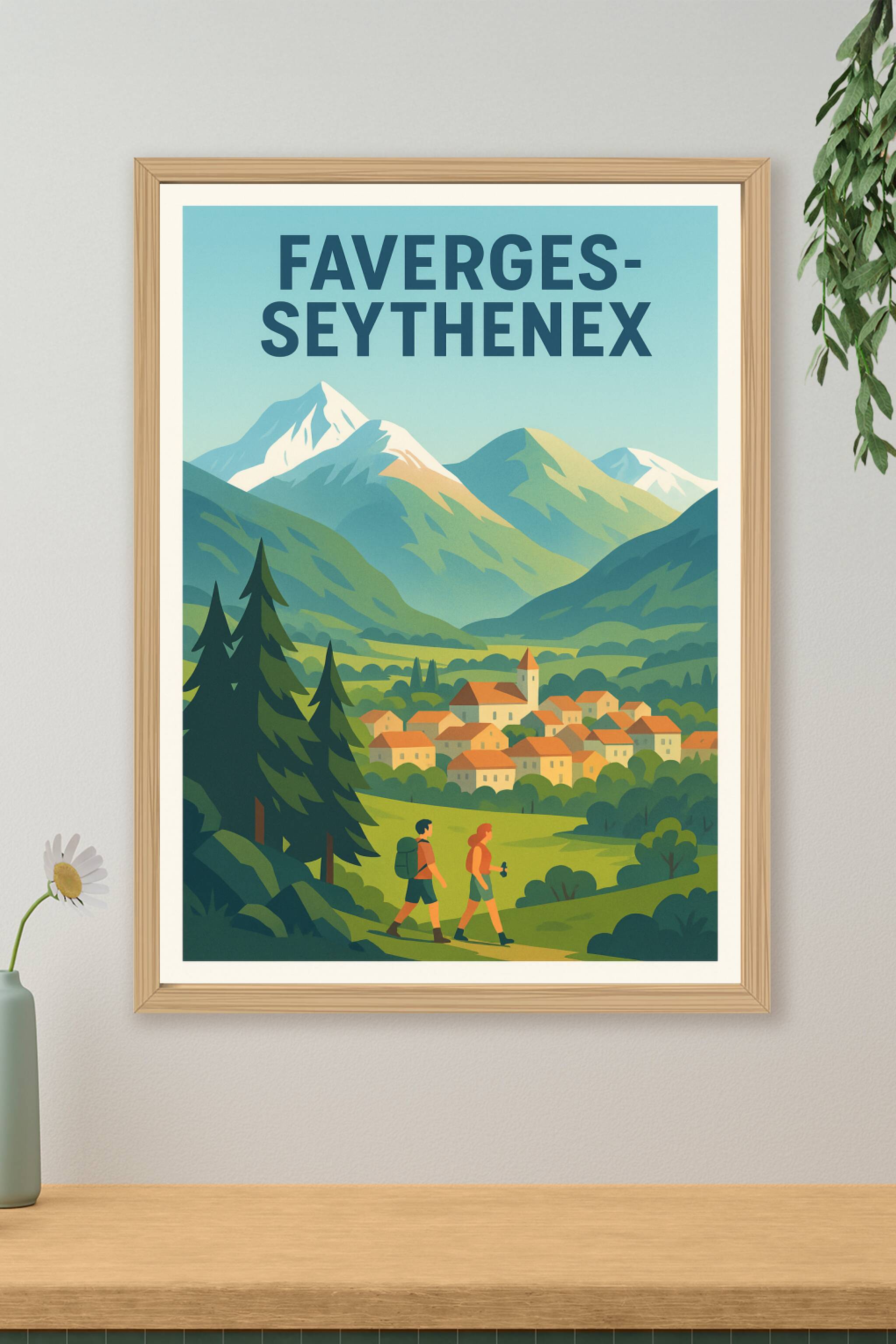 Affiche de Faverges-Seythenex - Évasion nature et montagnes