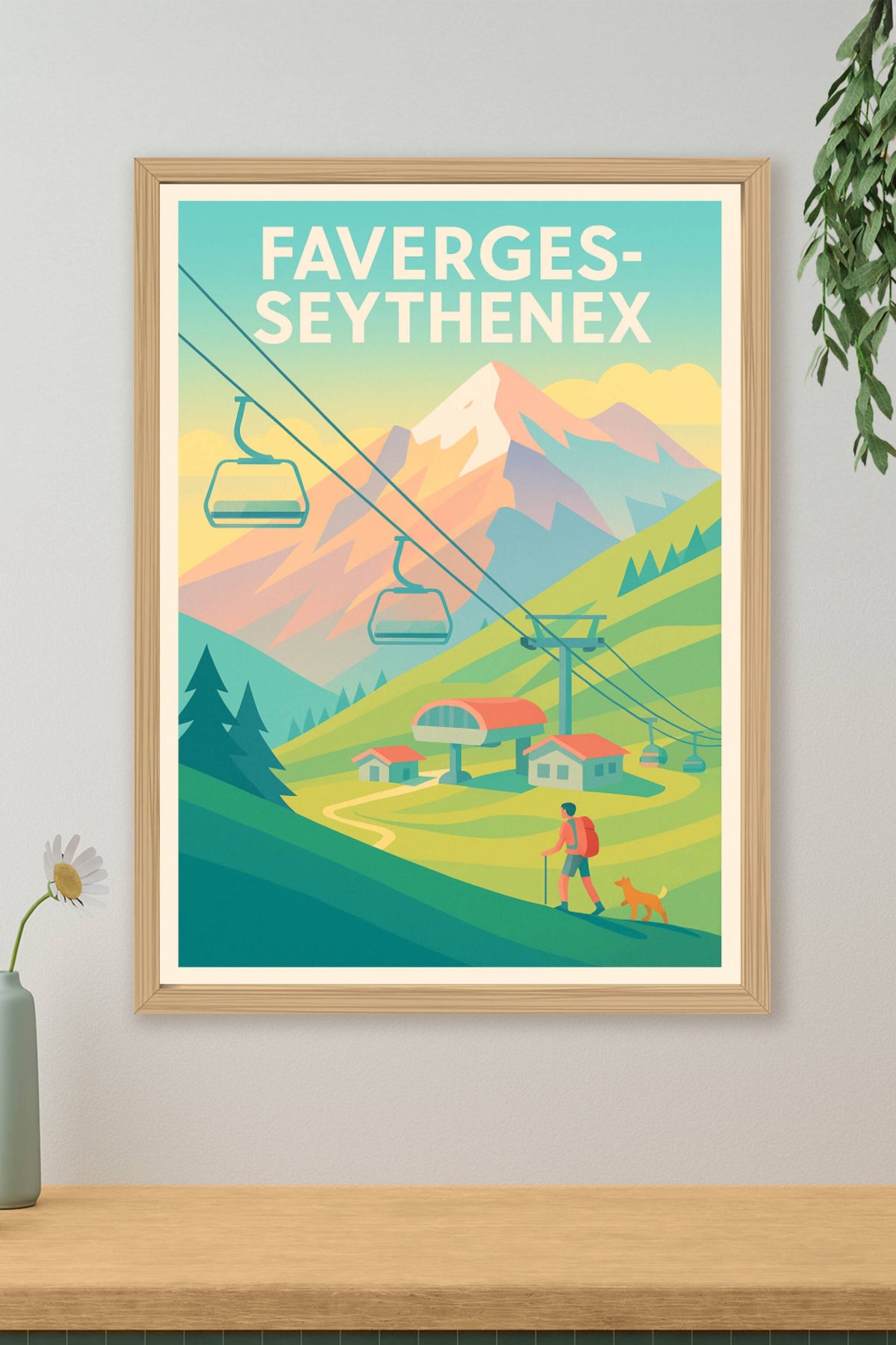 Affiche de Faverges-Seythenex - Évasion en montagne et nature