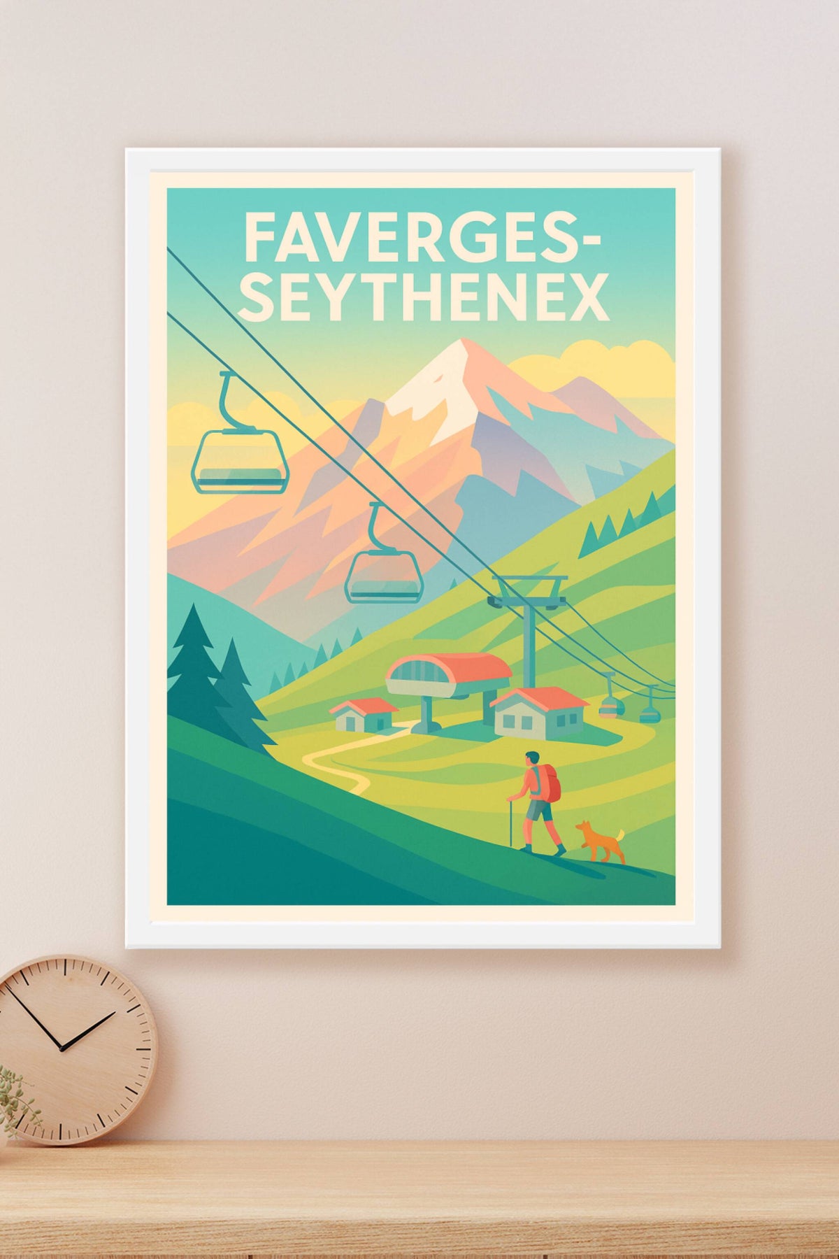Affiche de Faverges-Seythenex - Évasion en montagne et nature