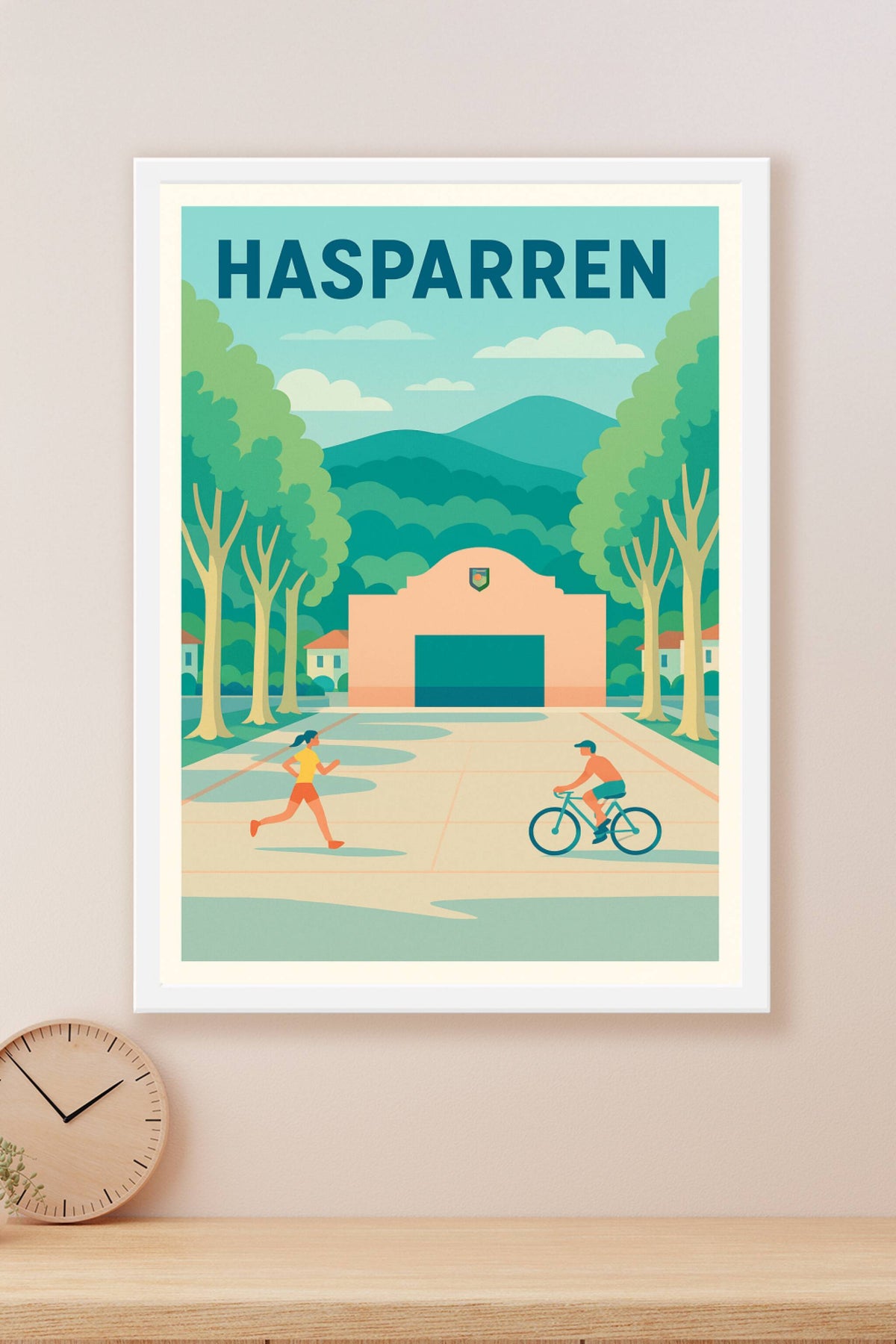 Affiche de Hasparren - Esprit nature et sport en plein air