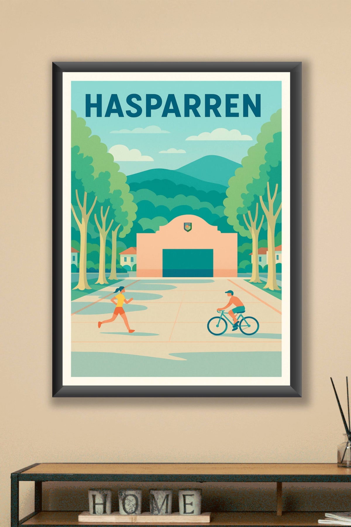 Affiche de Hasparren - Esprit nature et sport en plein air