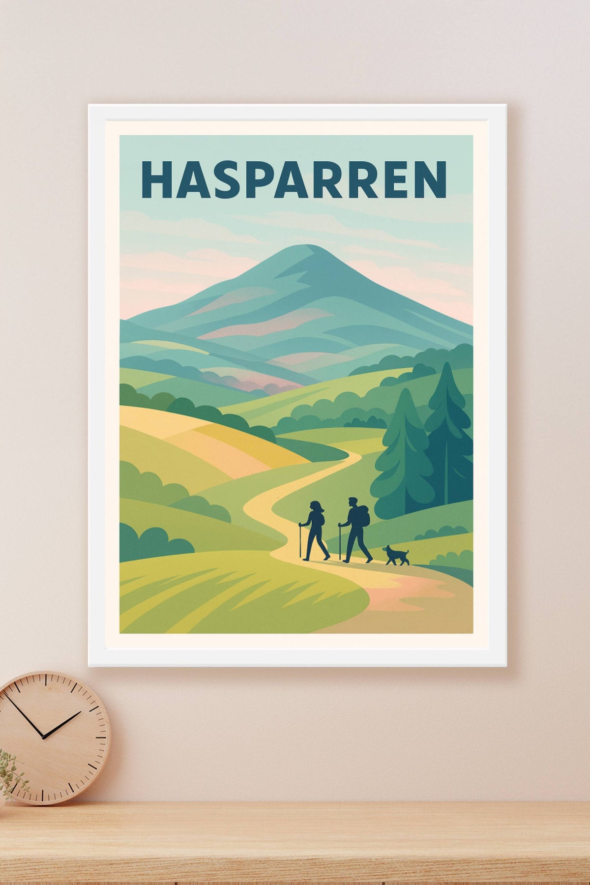 Affiche de Hasparren - Échappée nature au cœur du Pays Basque