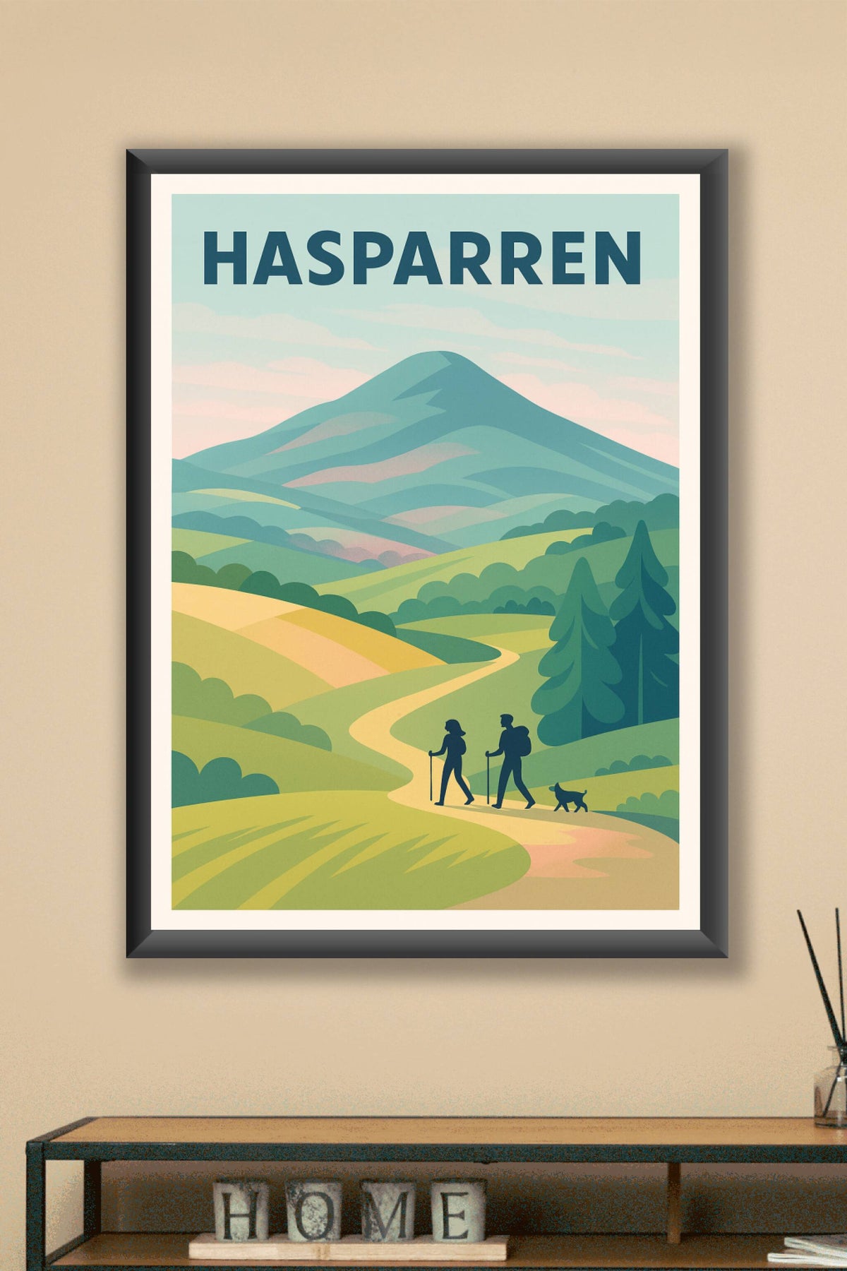 Affiche de Hasparren - Échappée nature au cœur du Pays Basque