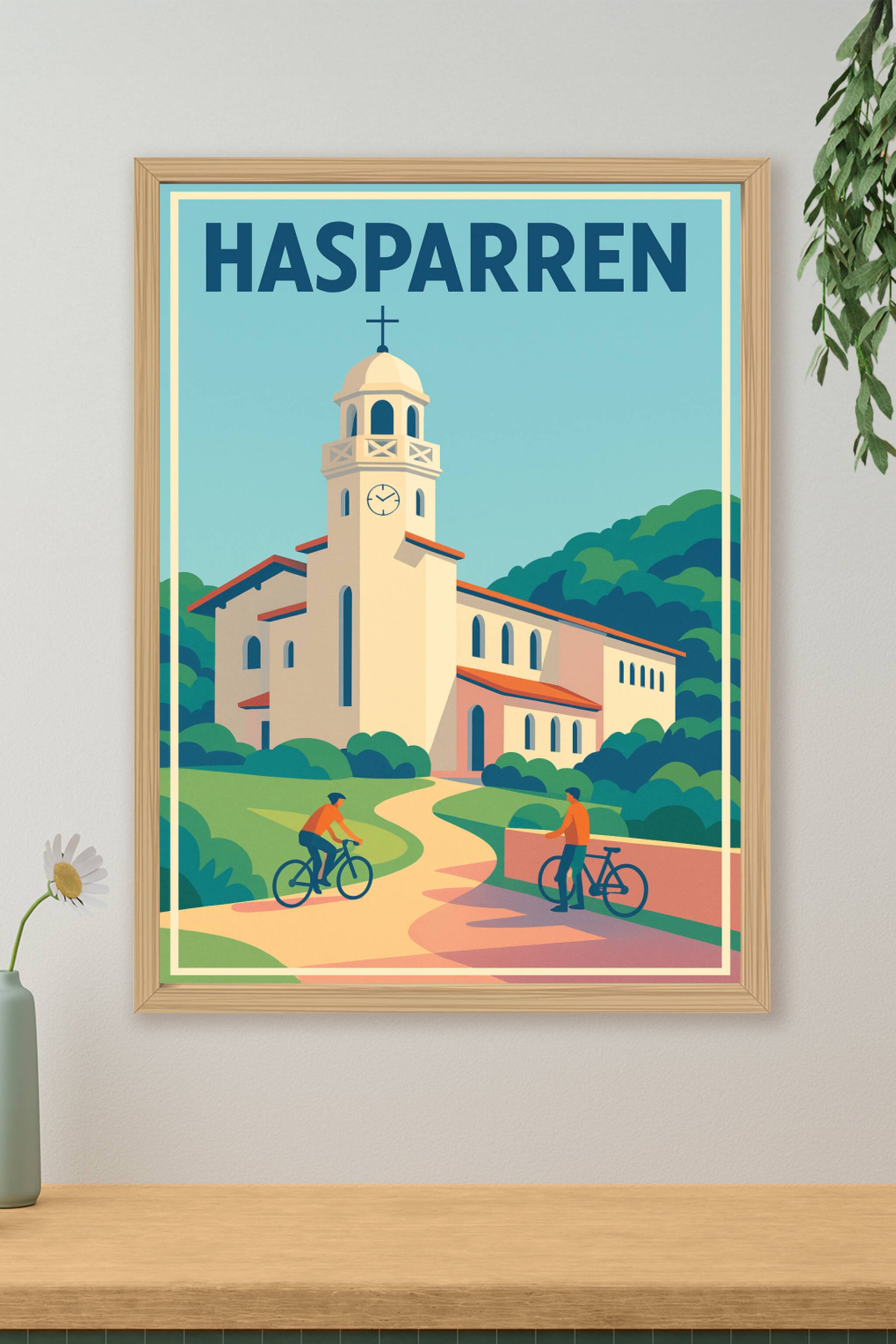 Affiche de Hasparren - Évasion bucolique au cœur du Pays Basque